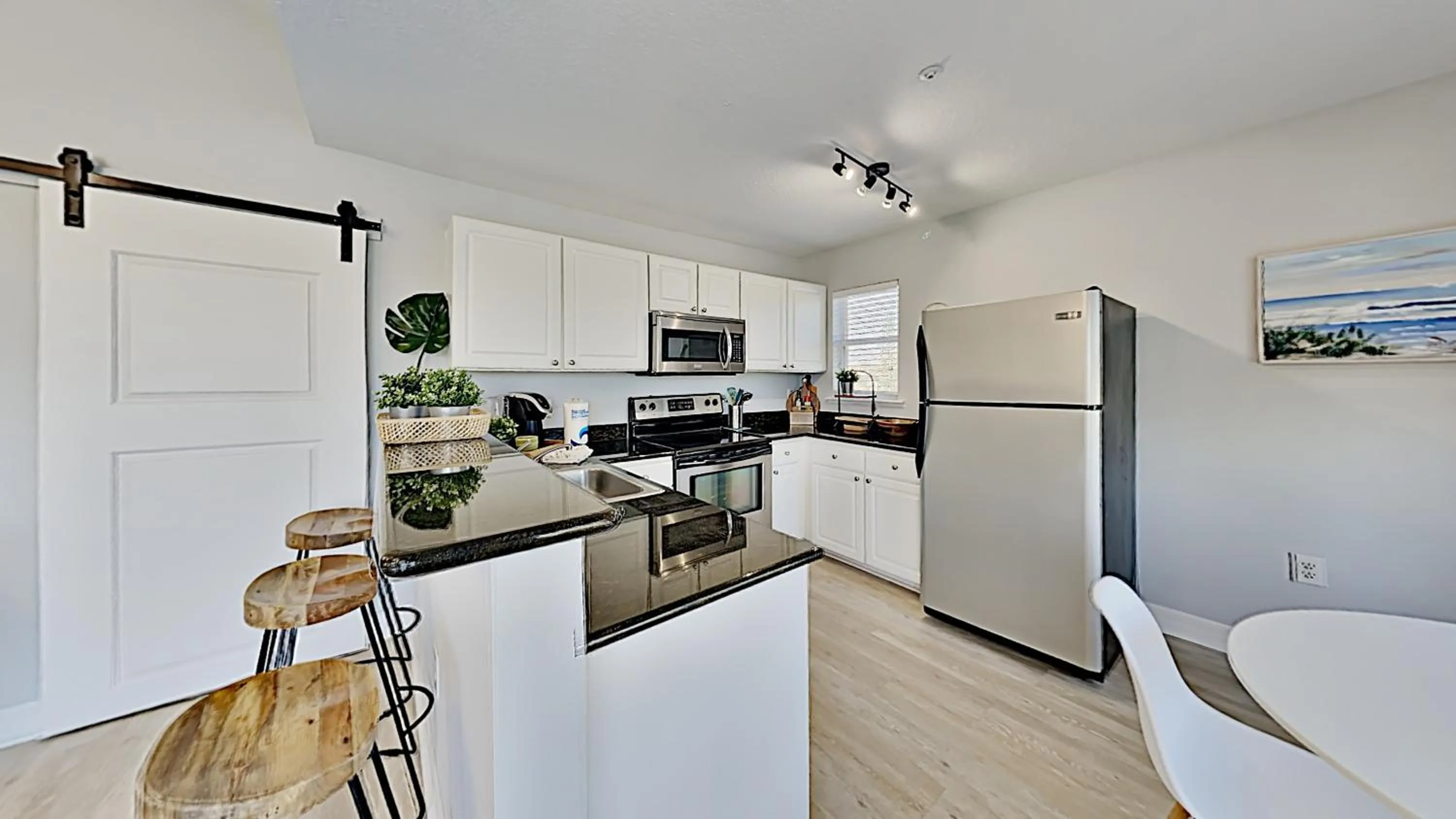 Kitchen or kitchenette in Madeira Bay Resort II by Travel Resort Services