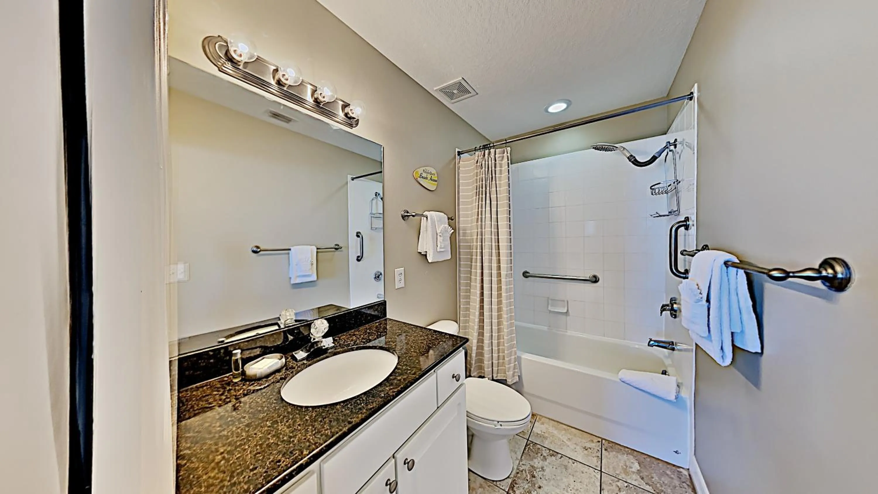Bathroom in Madeira Bay Resort II by Travel Resort Services