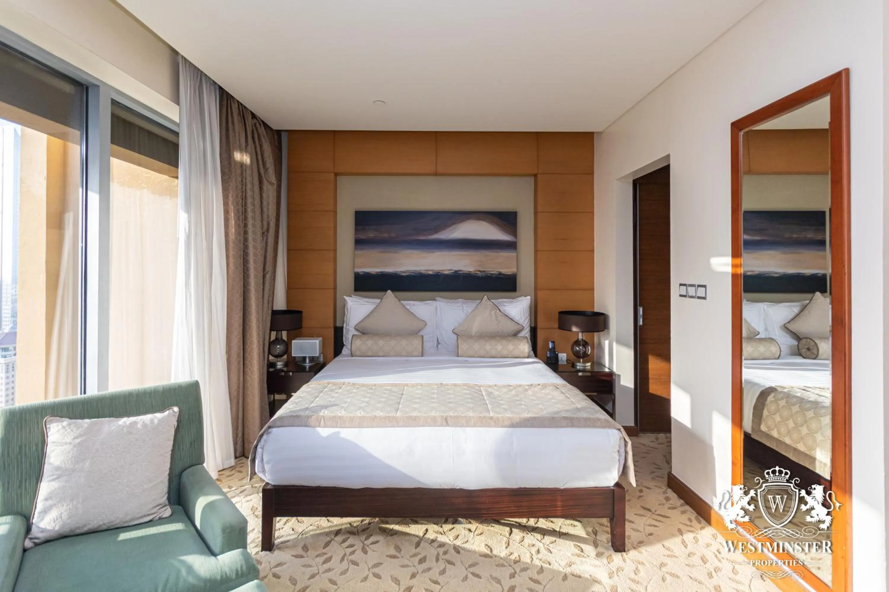 Bed in Westminster Dubai Mall