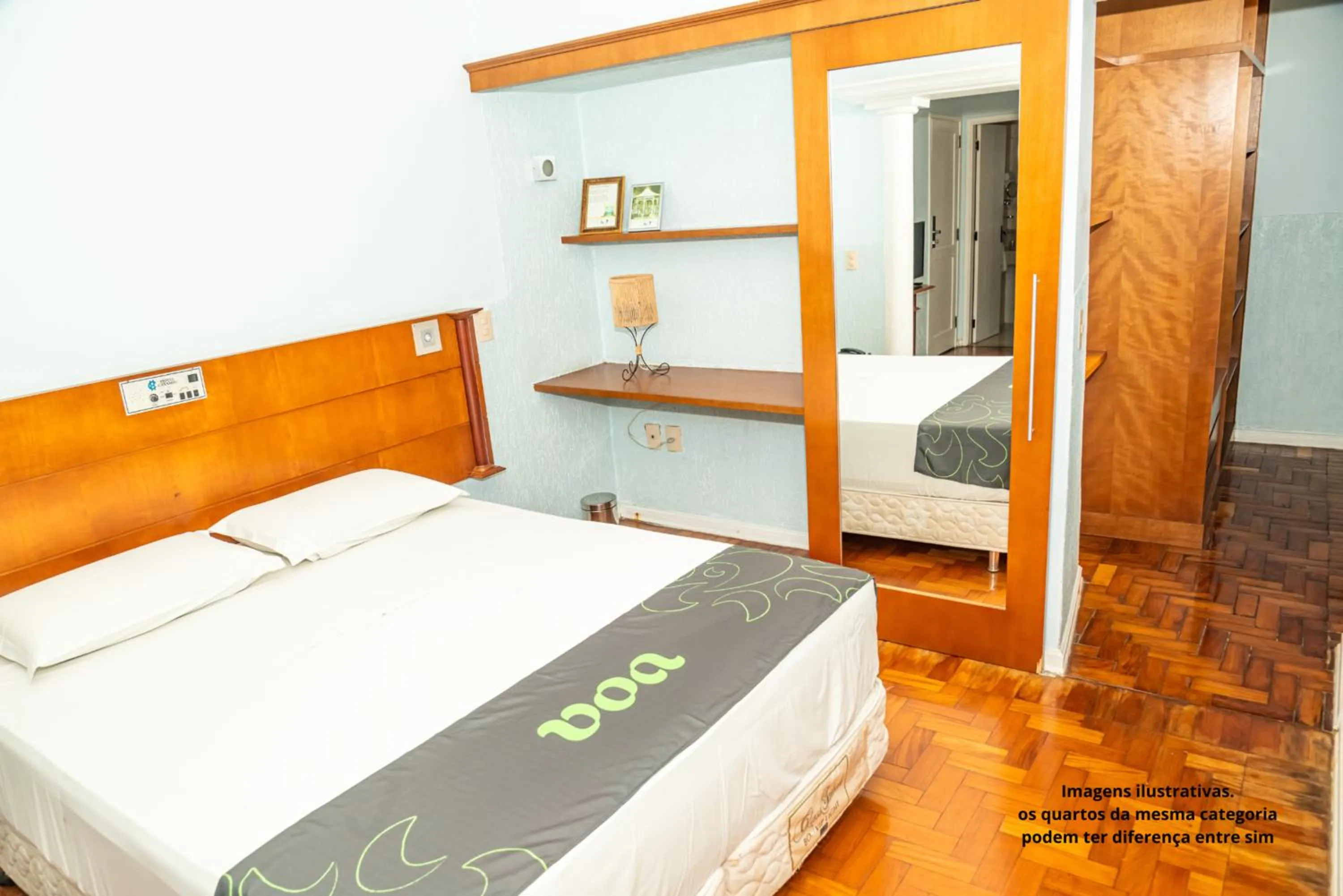 Bedroom, Bed in VOA Hotel Caxambu