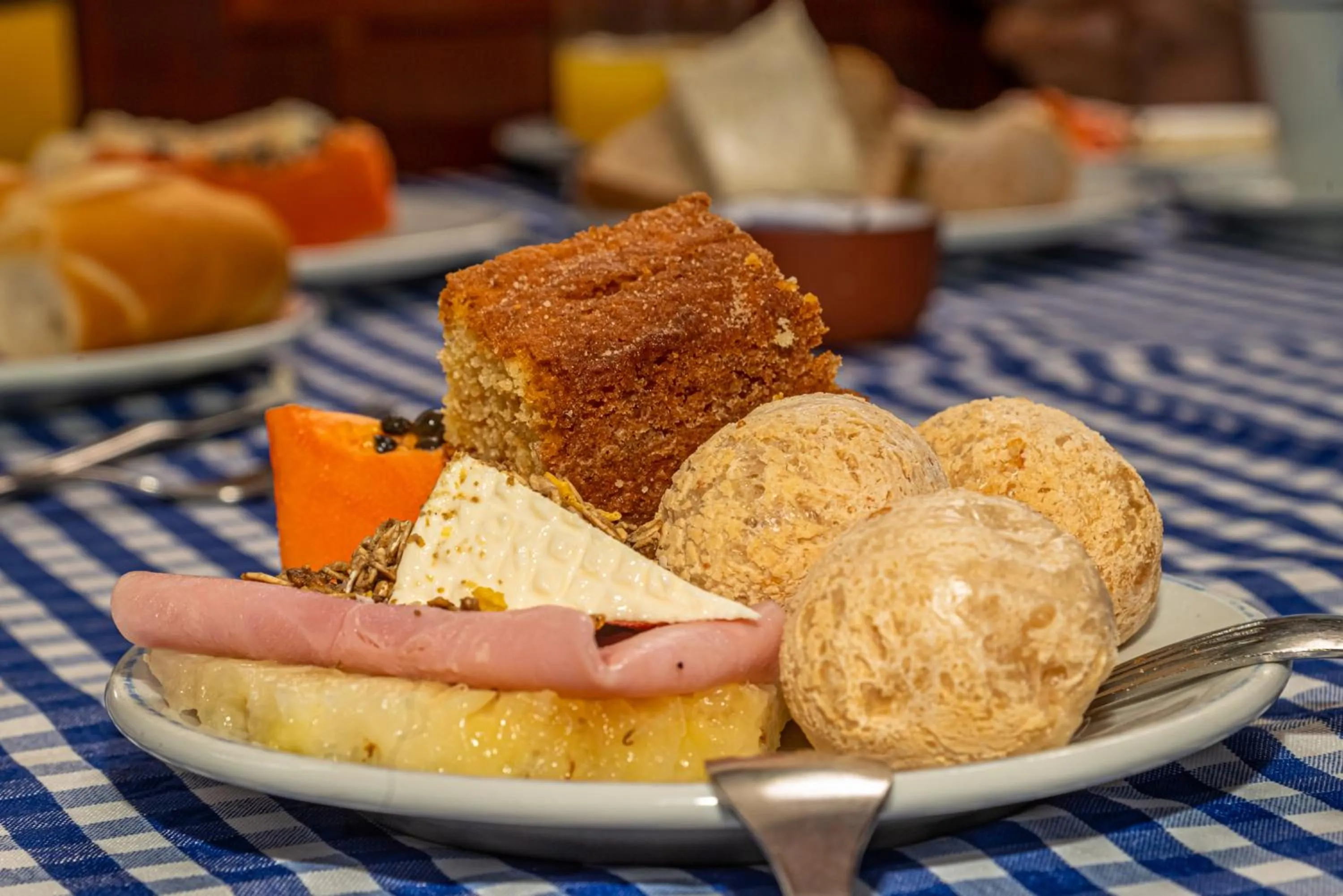 Breakfast in VOA Hotel Caxambu