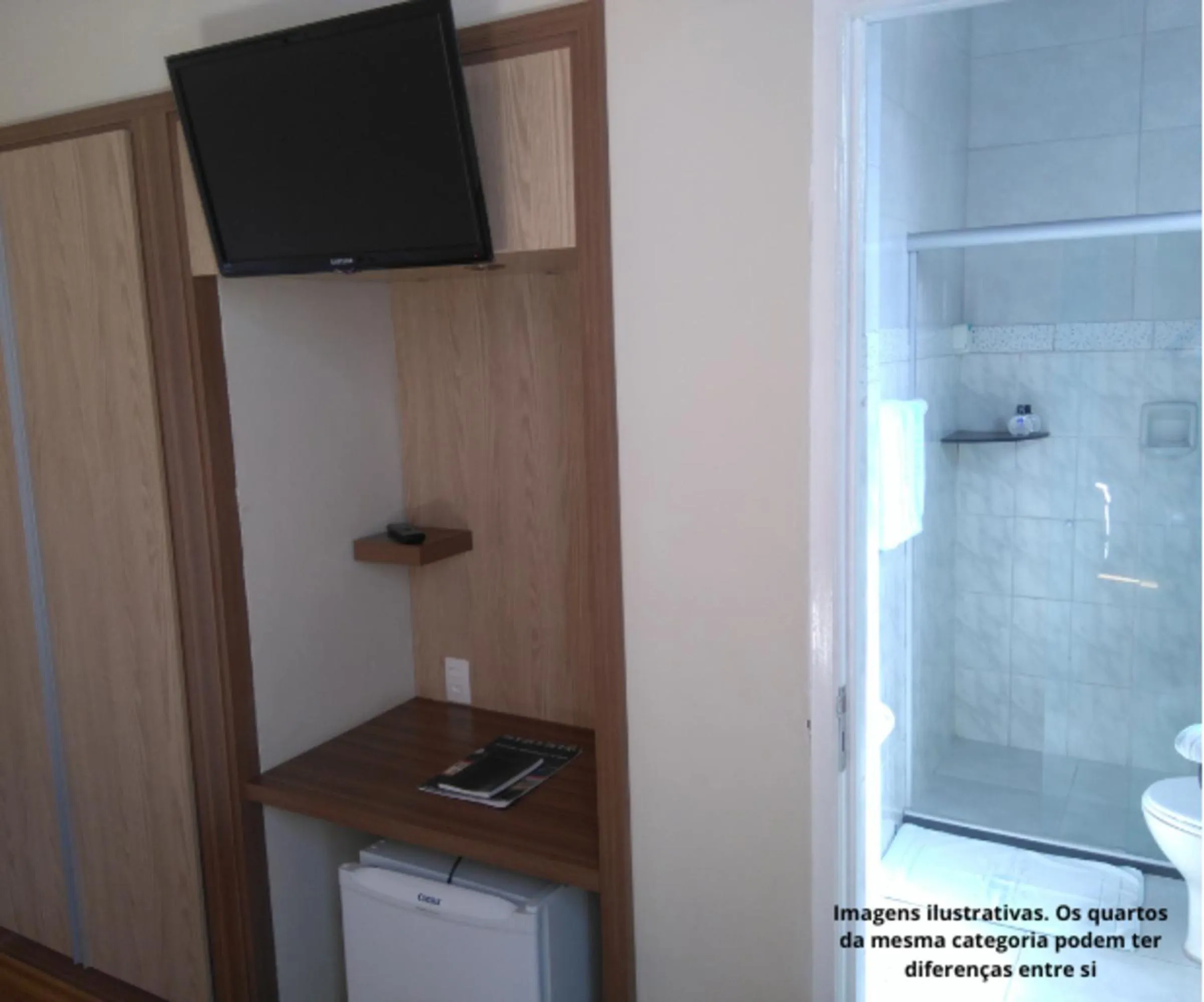 Bedroom in VOA Hotel Caxambu