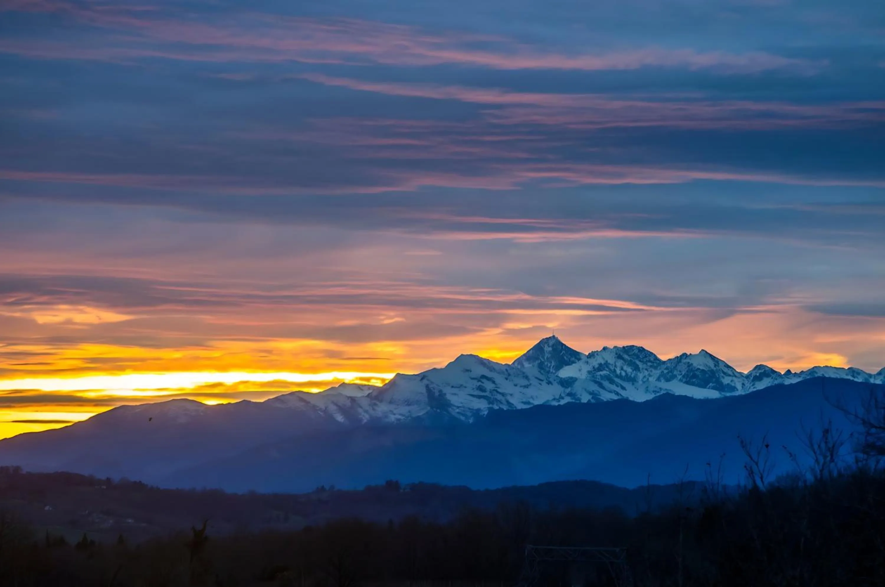 Natural landscape in Pesaulhé