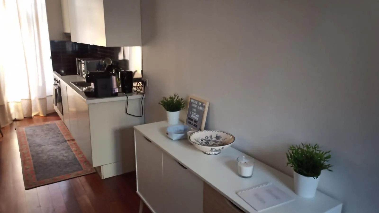 Kitchen or kitchenette in Sao Bento Studio