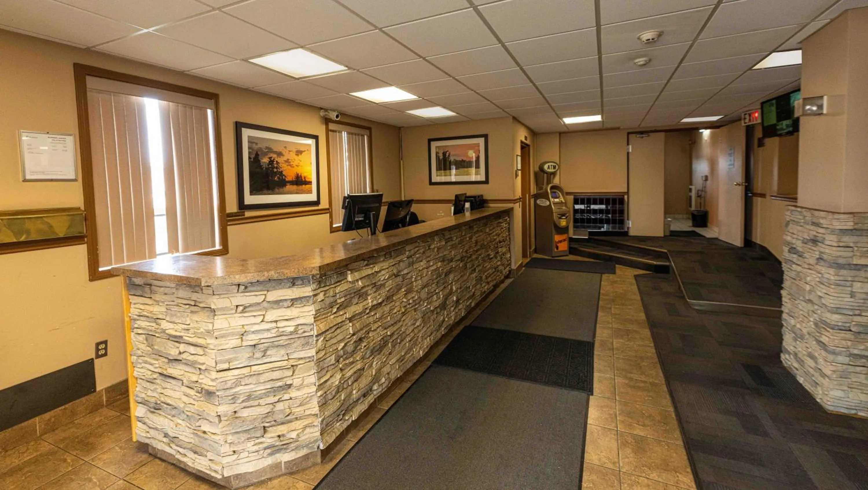 Lobby or reception in BA Hotel