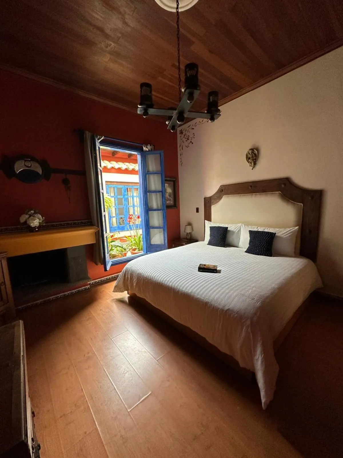 Bedroom, Bed in Casa de los Arcángeles