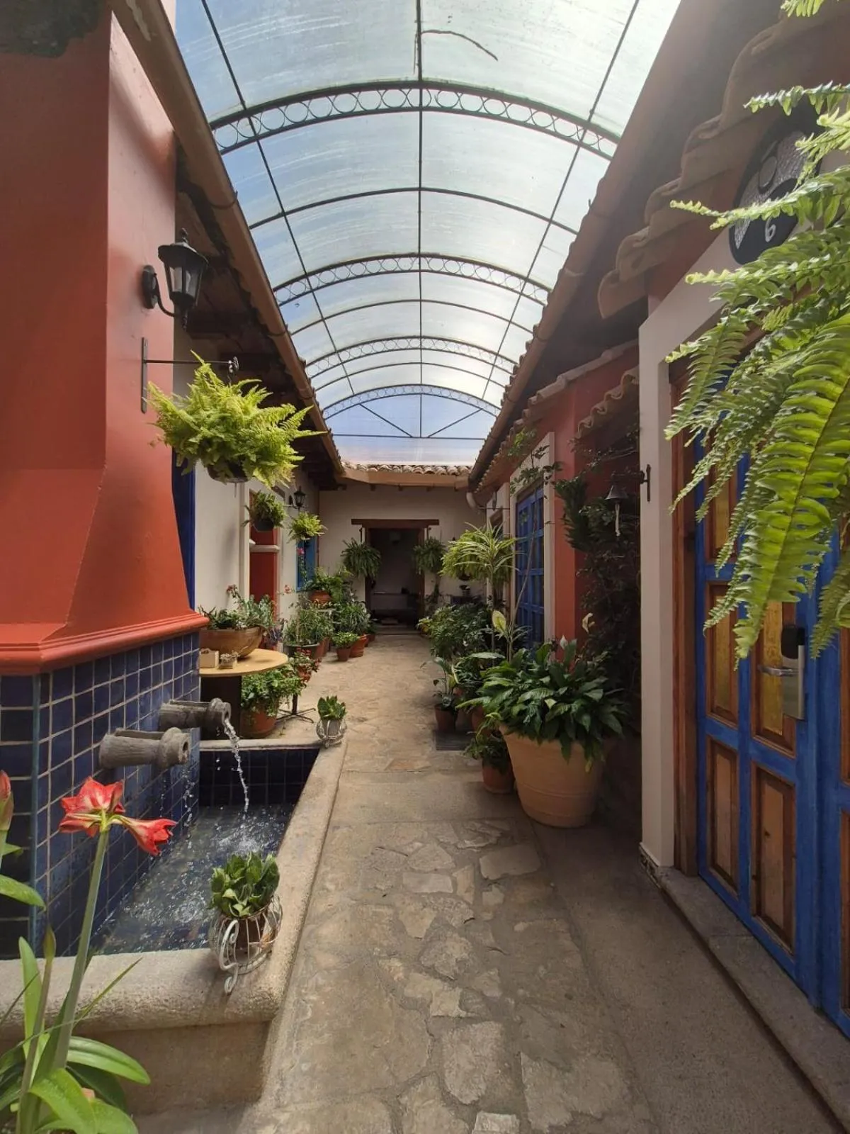 Patio in Casa de los Arcángeles