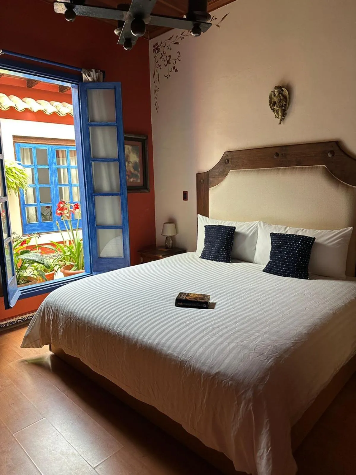 Bedroom, Bed in Casa de los Arcángeles