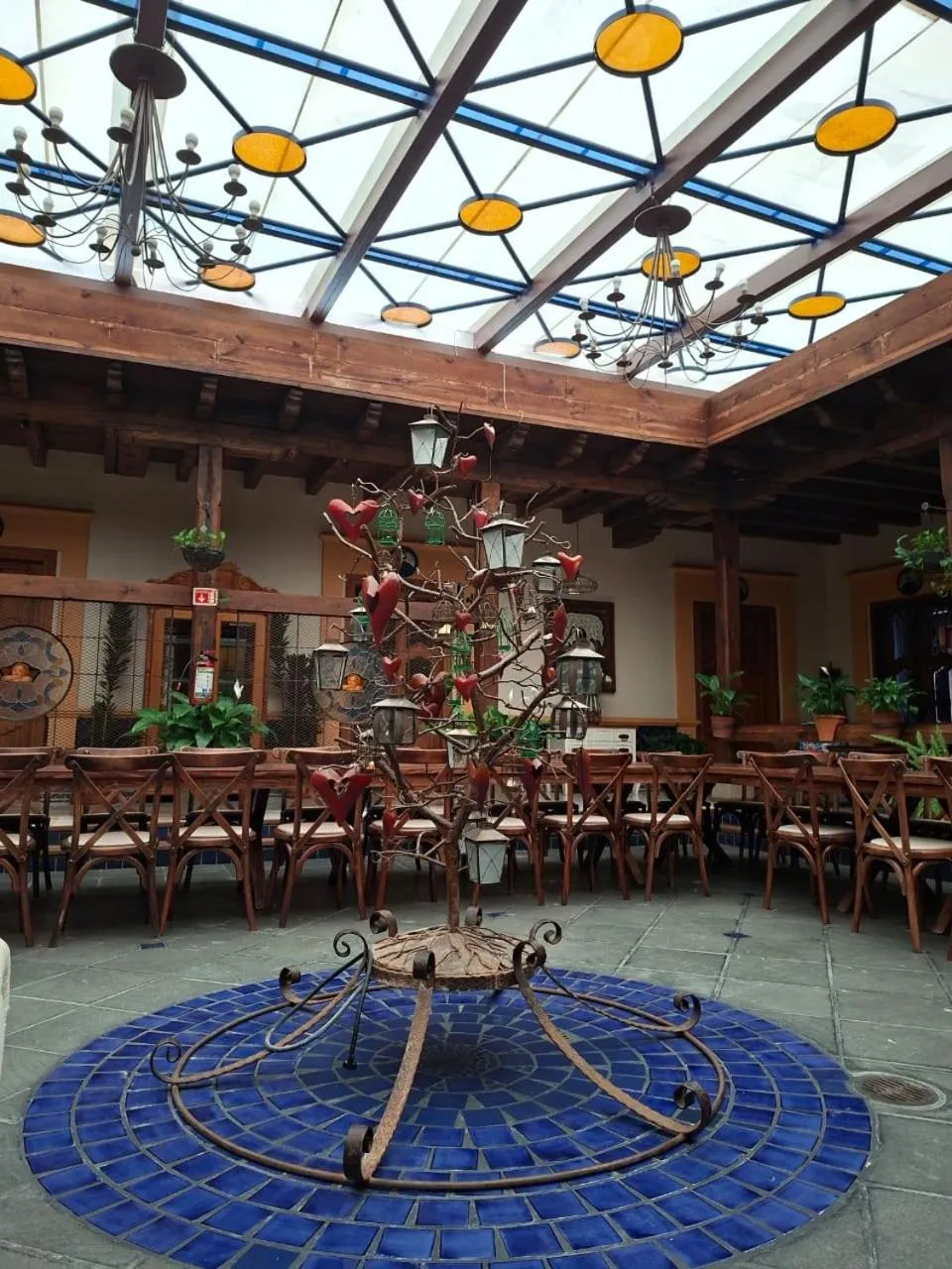 Decorative detail in Casa de los Arcángeles