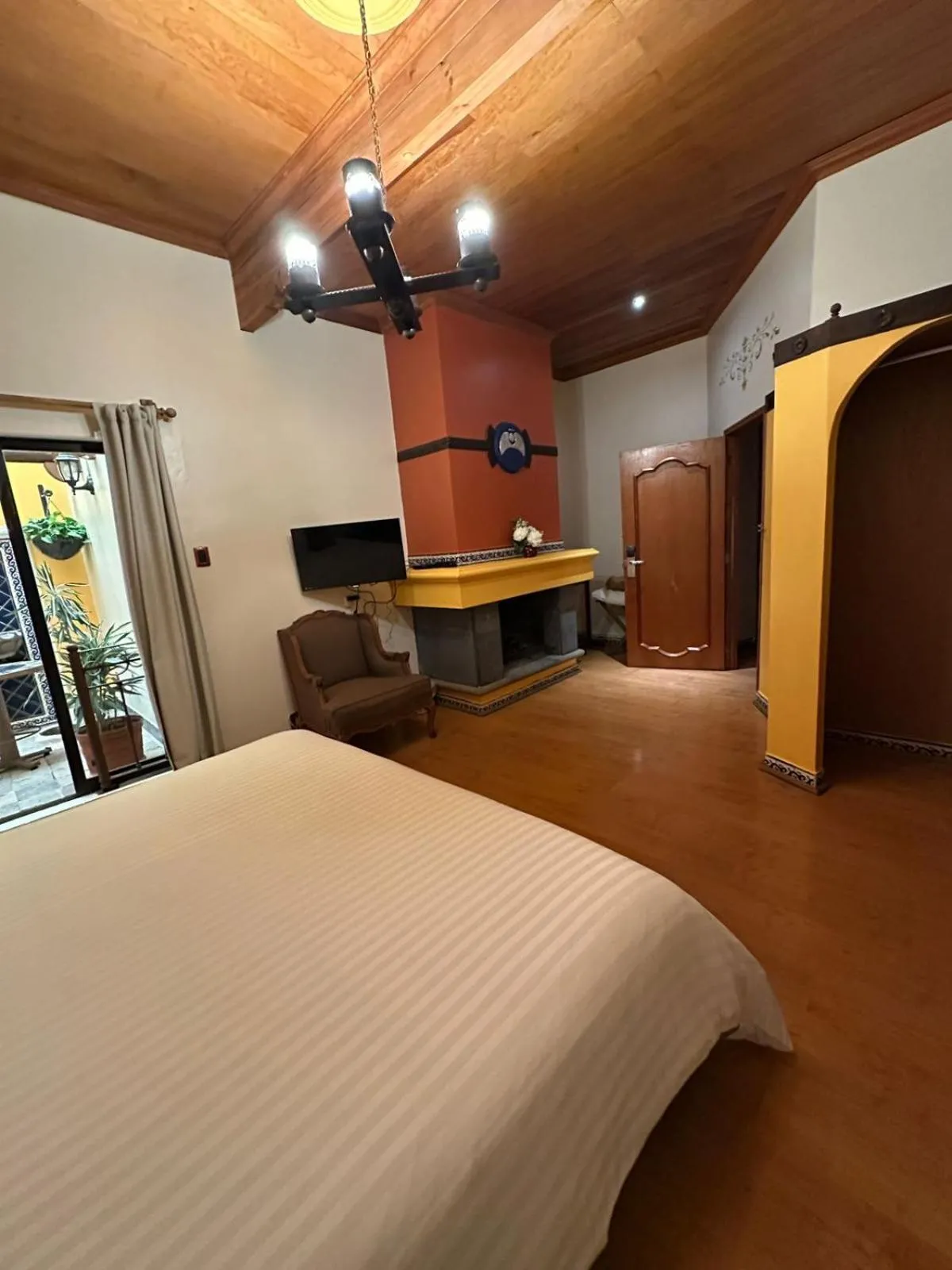 Bedroom, Bed in Casa de los Arcángeles