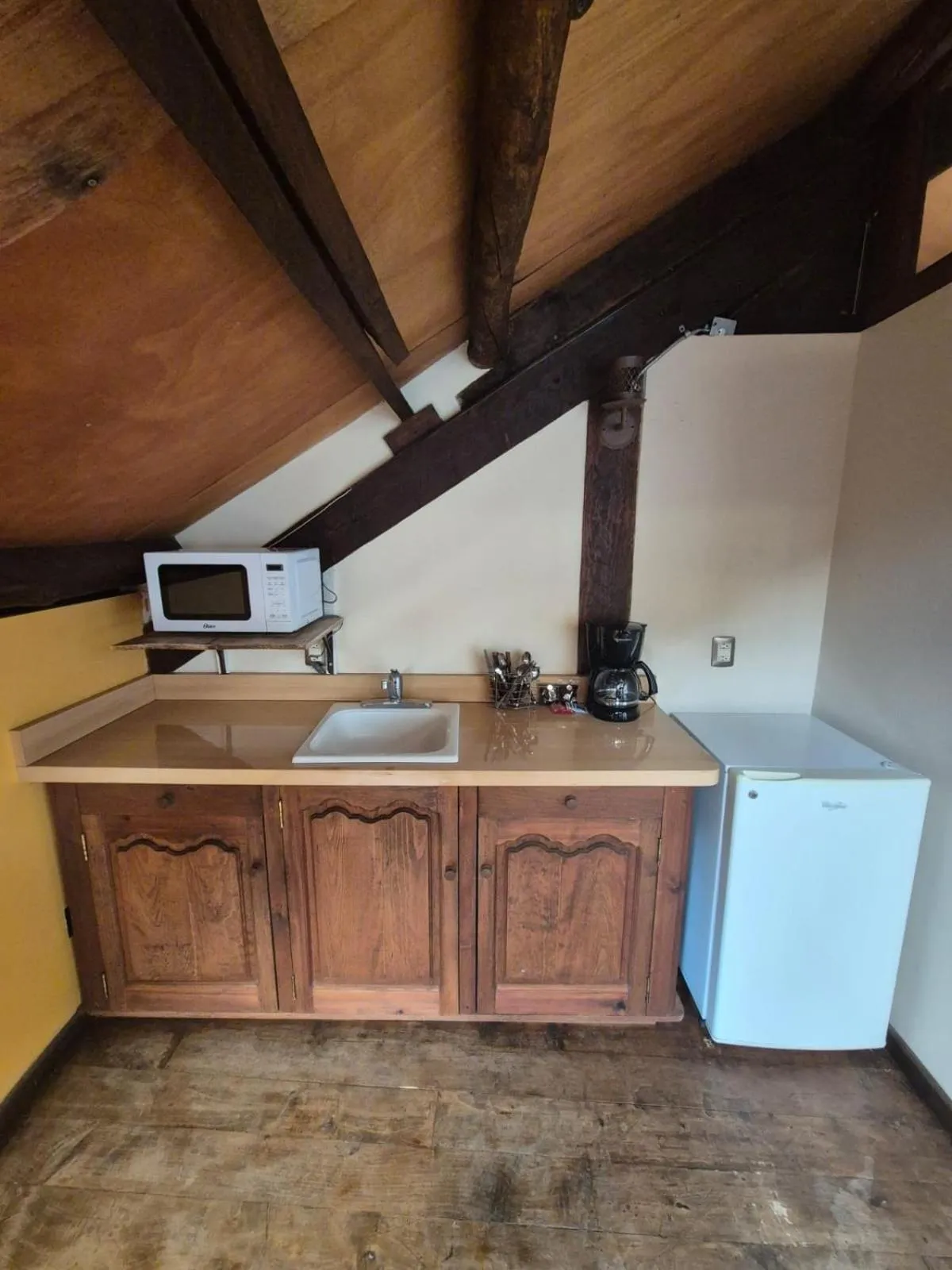 Kitchen or kitchenette in Casa de los Arcángeles