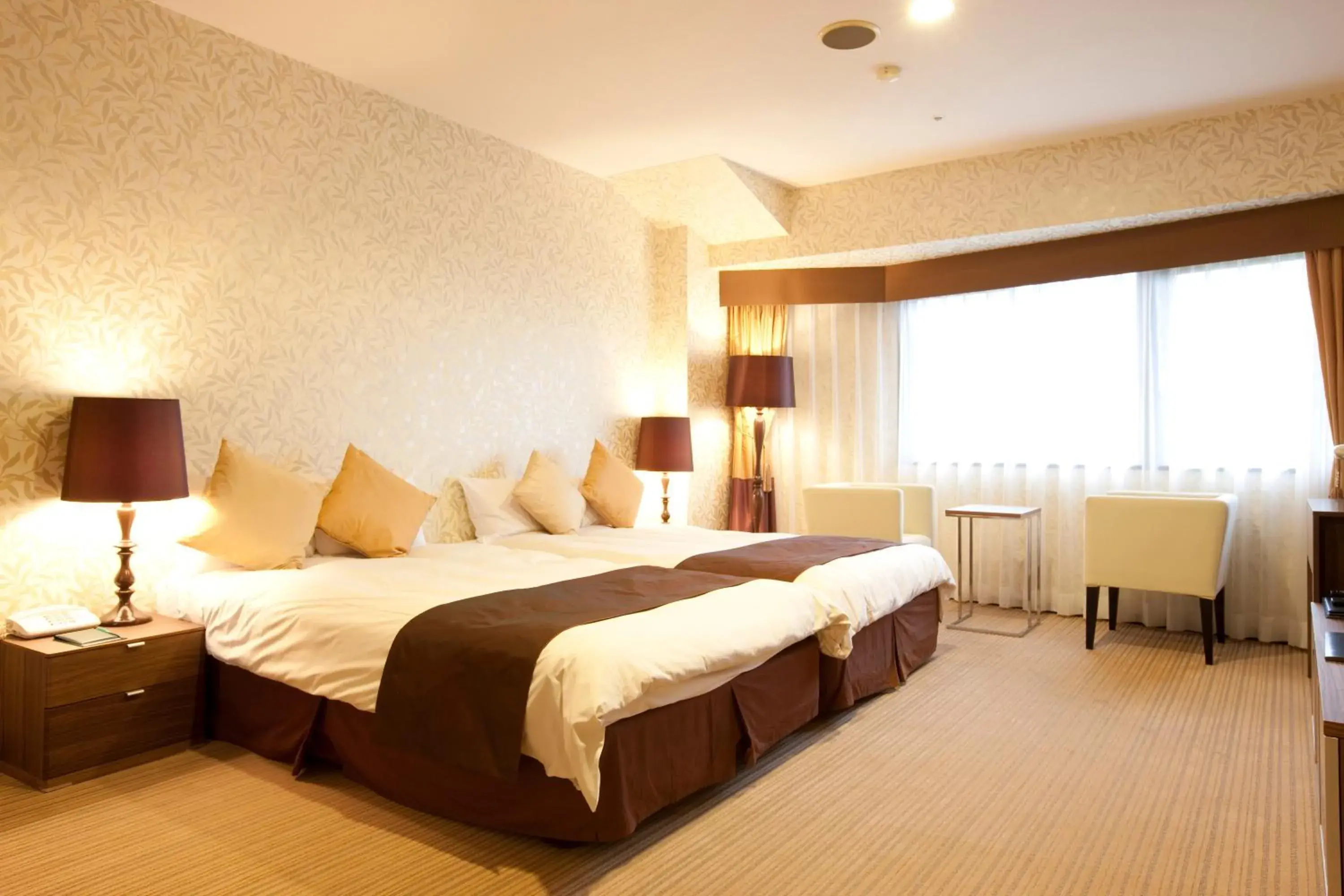 Superior Twin Room - Non-Smoking in Hotel Green Plaza Hakone Superior Twin Room - Non-Smoking in Hotel Green Plaza Hakone