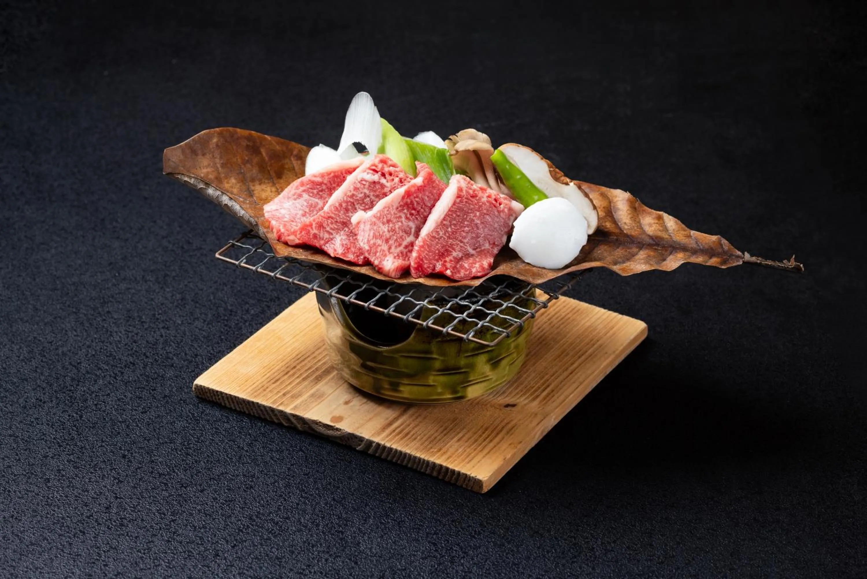 Dinner in Nozawa Grand Hotel