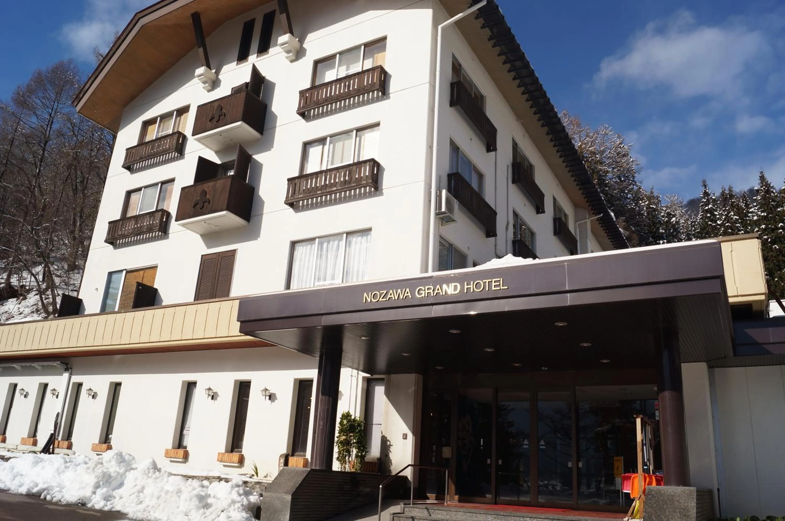 Property building in Nozawa Grand Hotel