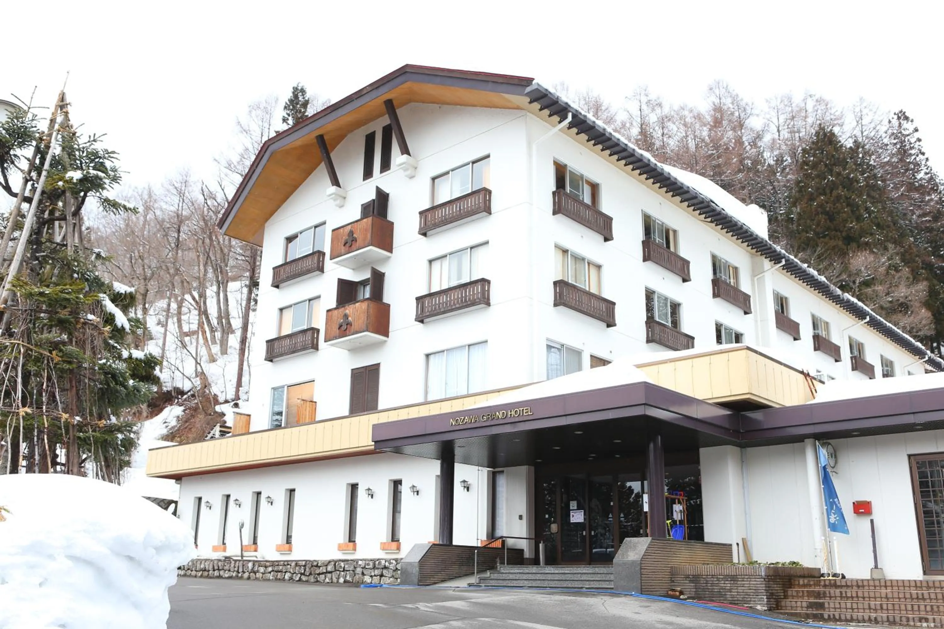 Property building in Nozawa Grand Hotel