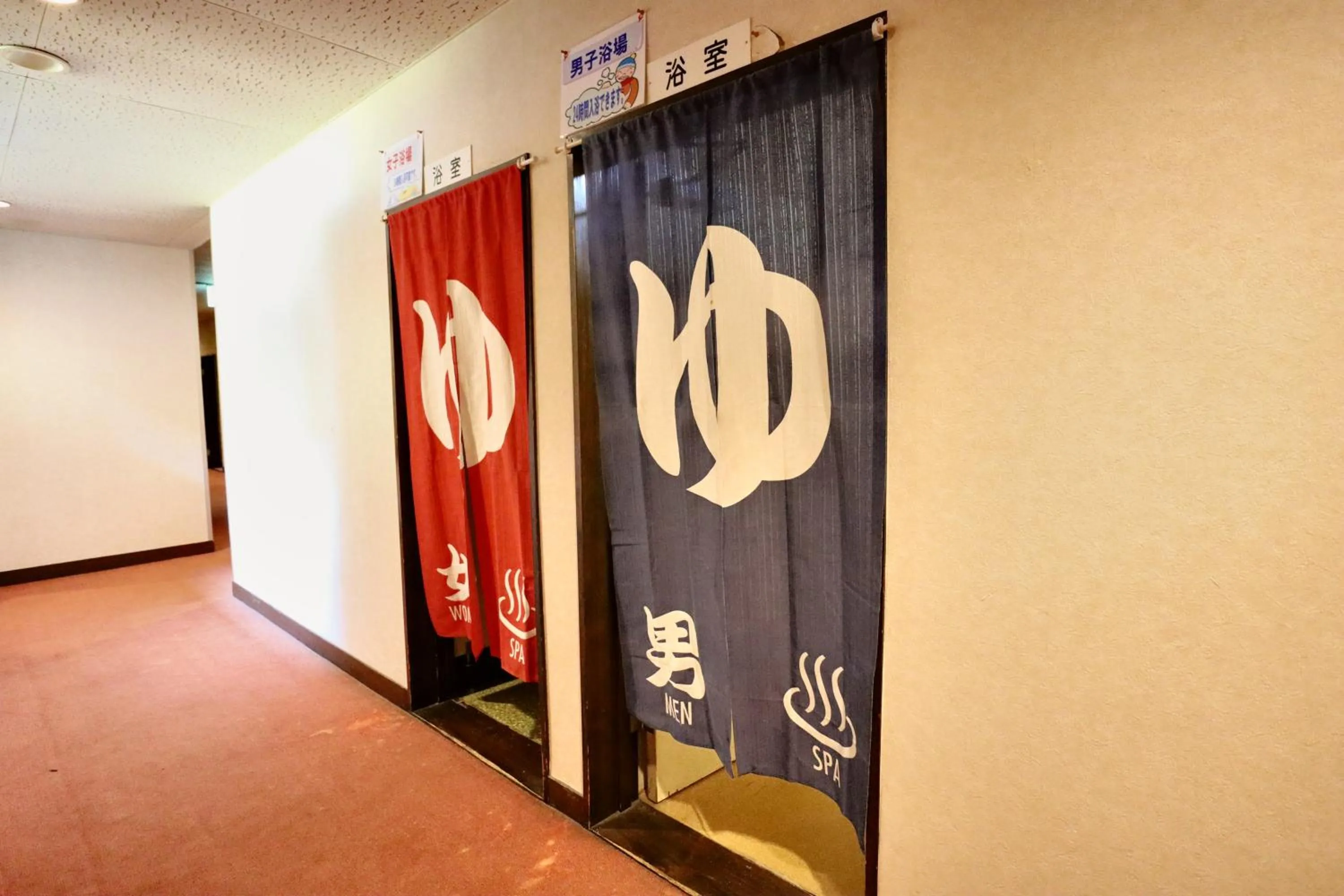 Hot Spring Bath in Hakuba Park Hotel