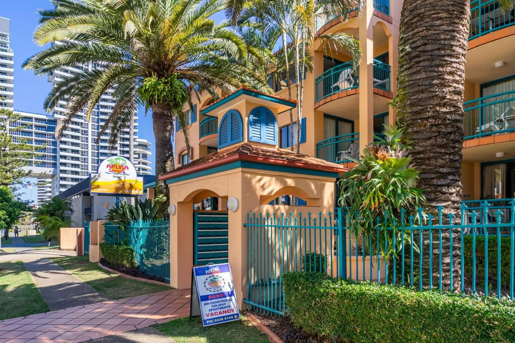 Property building in Aruba Sands Resort