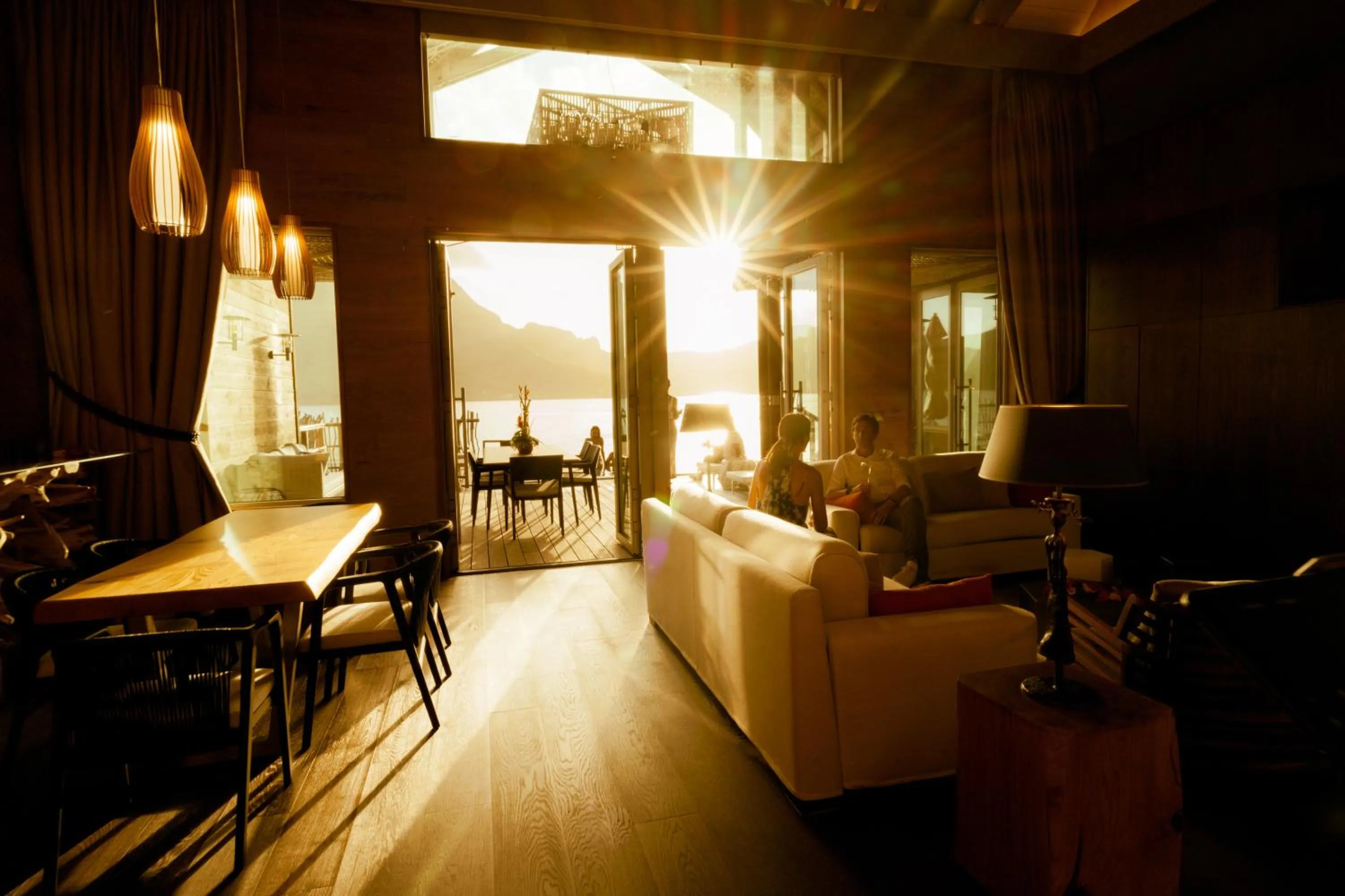 Living room in InterContinental Bora Bora & Thalasso Spa by IHG