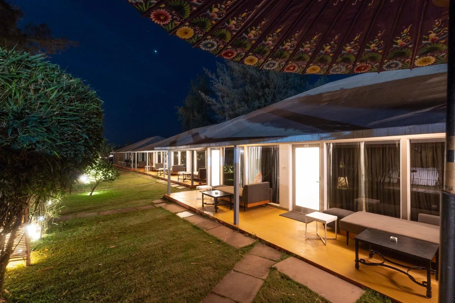 Garden view in Marbela Beach Resort