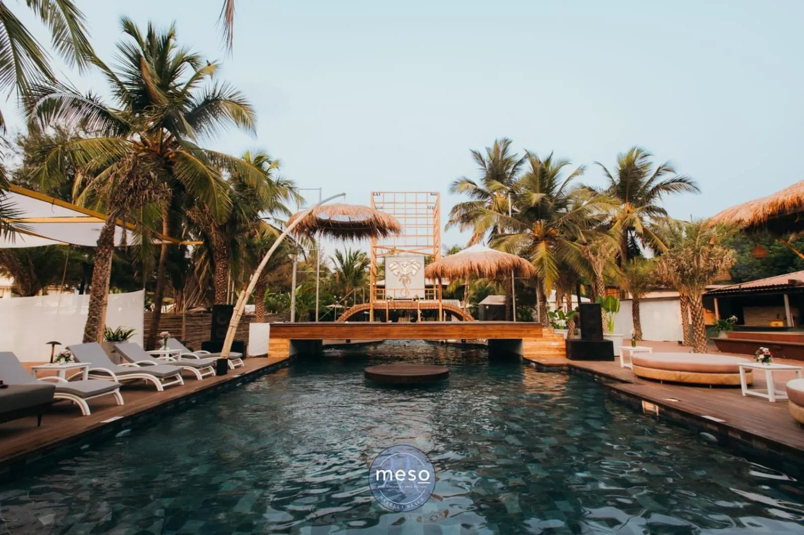 Pool view in Marbela Beach Resort
