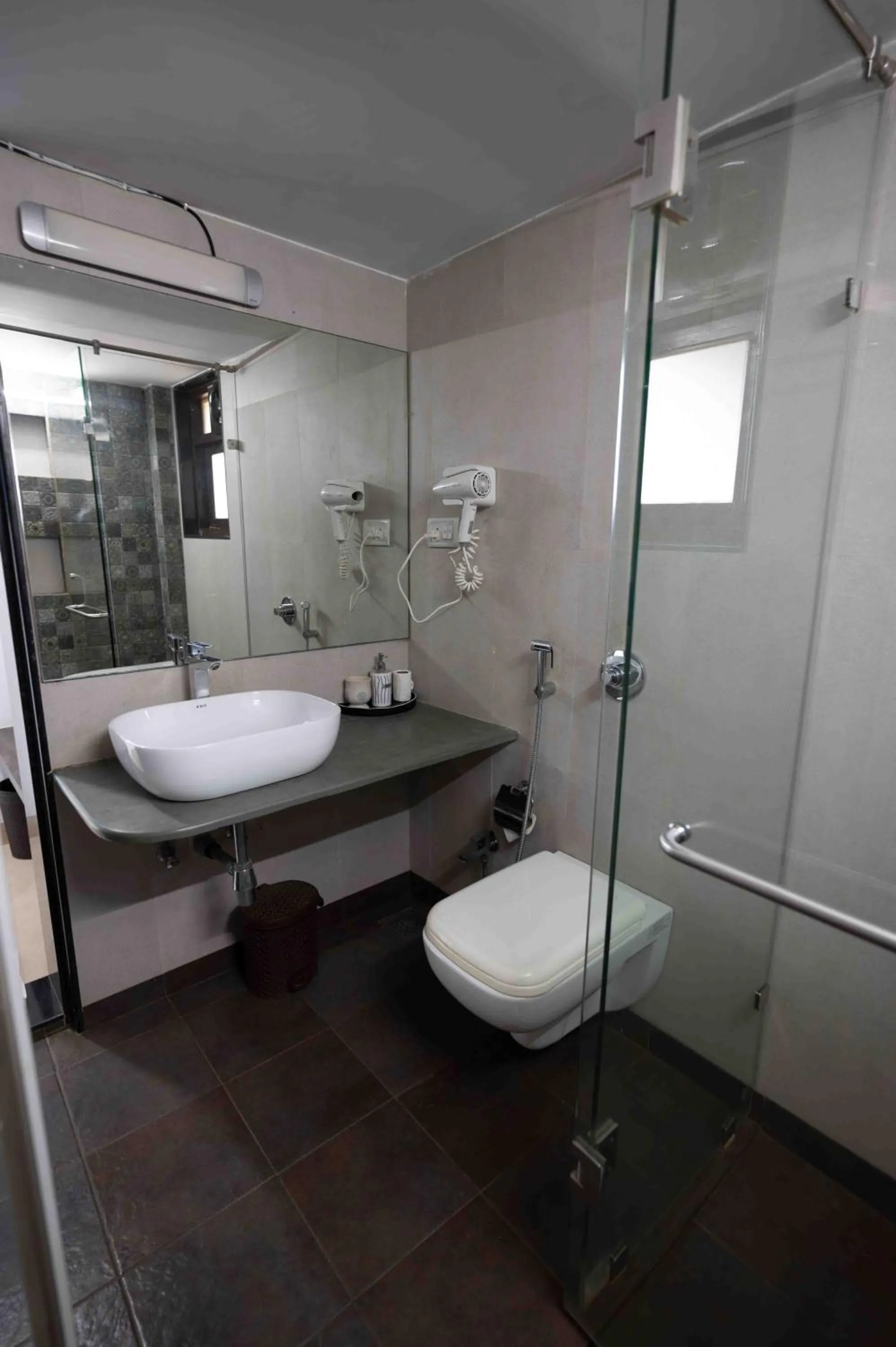 Shower in Foxoso Sonnet - A boutique hotel, Anjuna , Goa