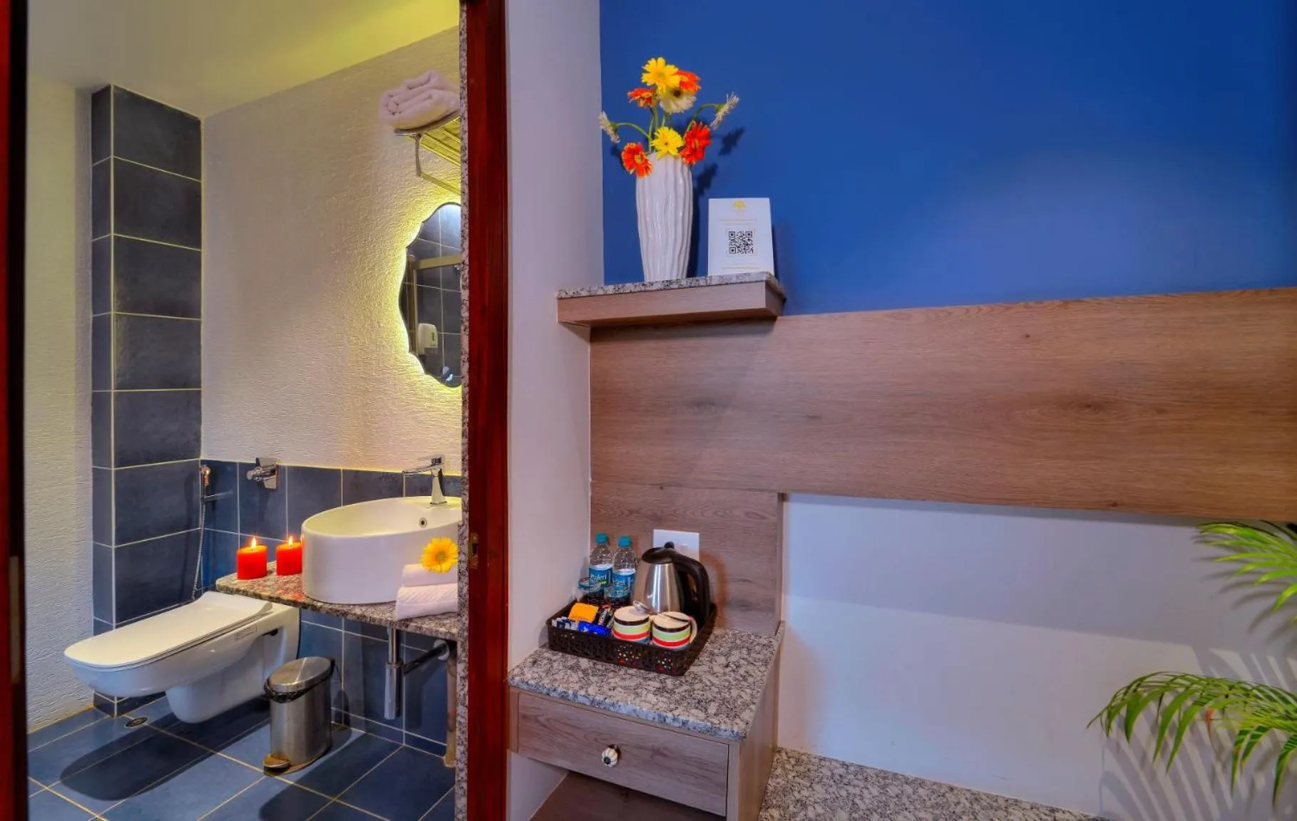 Bathroom in Foxoso Sonnet - A boutique hotel, Anjuna , Goa