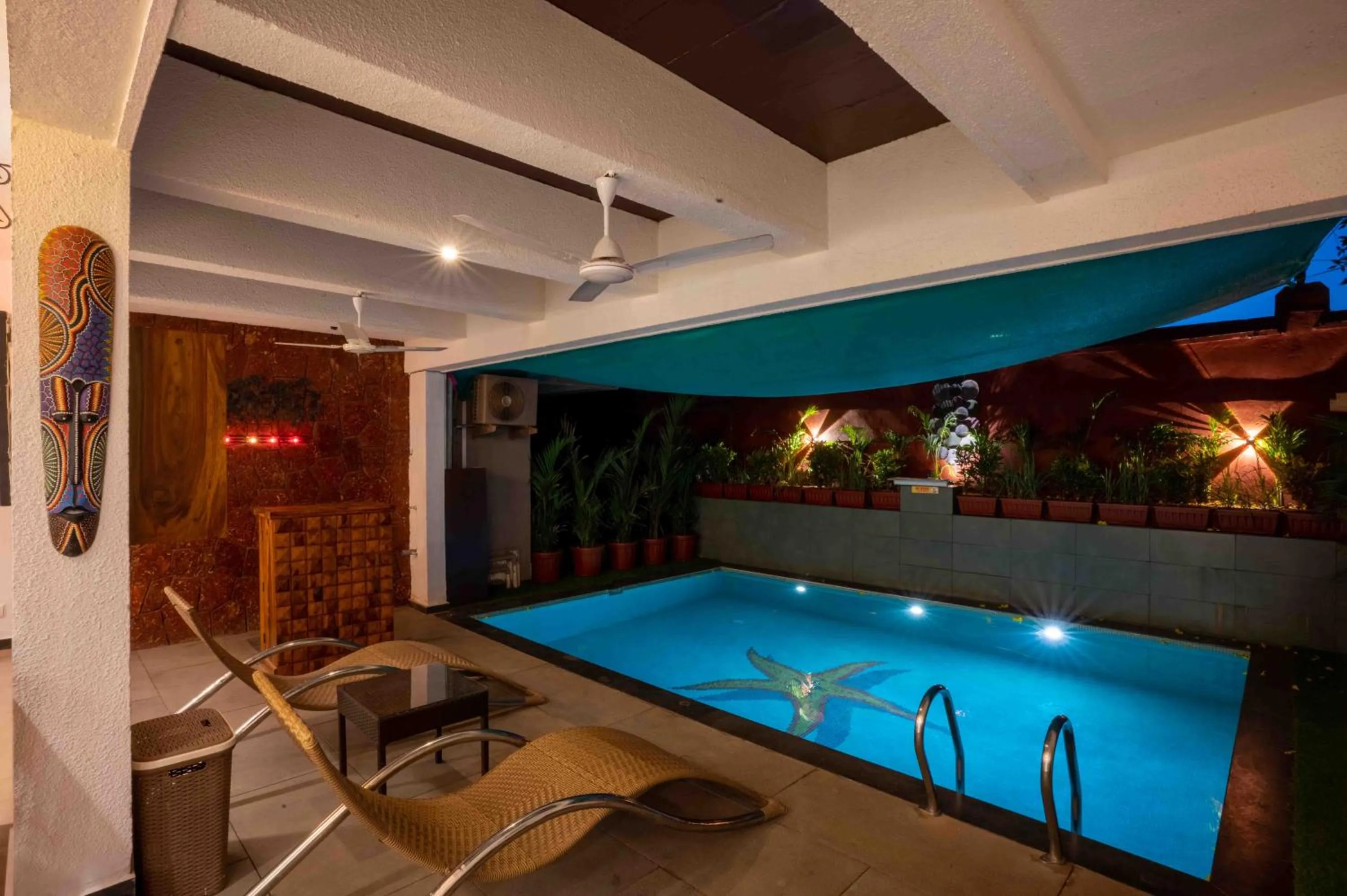 Restaurant/places to eat in Foxoso Sonnet - A boutique hotel, Anjuna , Goa