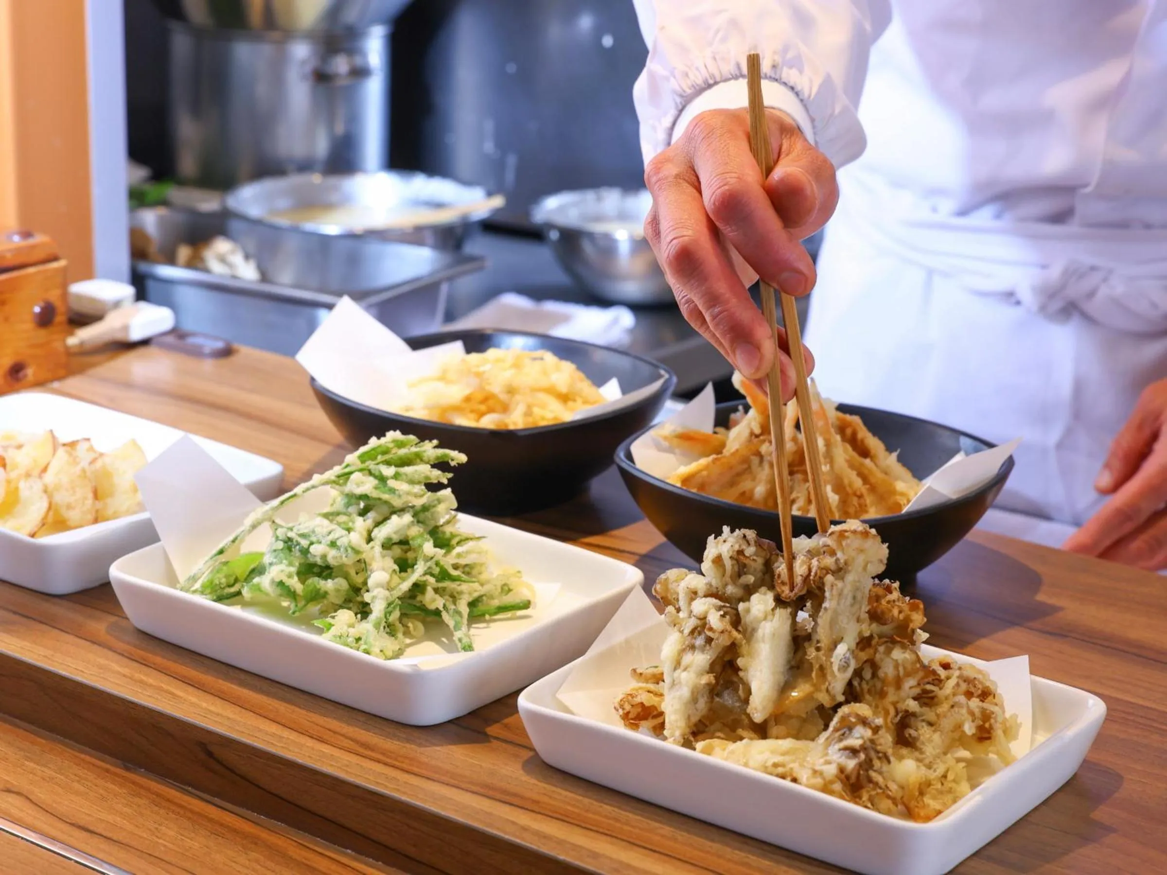 Dinner in Hakuba Highland Hotel