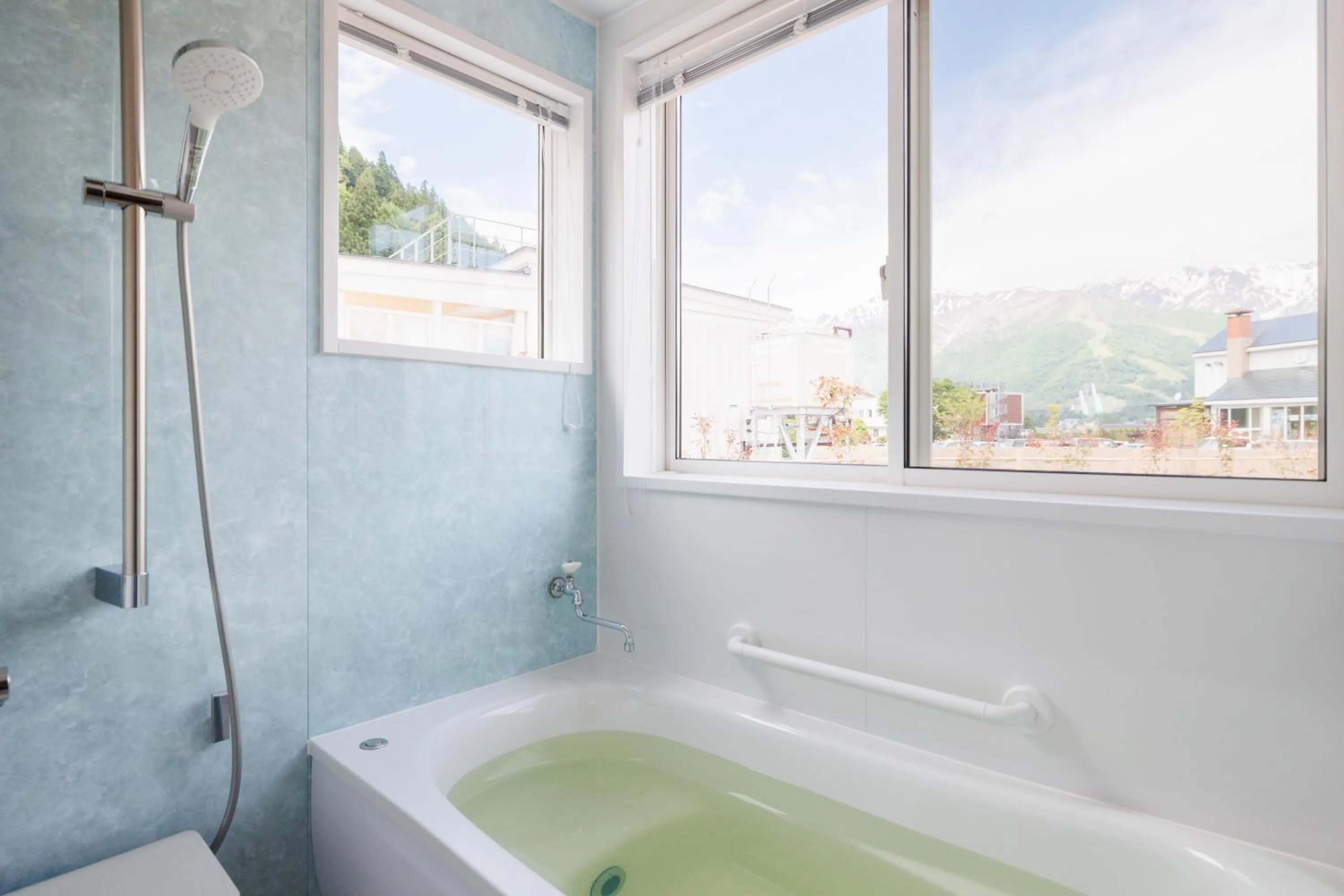 Hot Spring Bath in Hakuba Highland Hotel