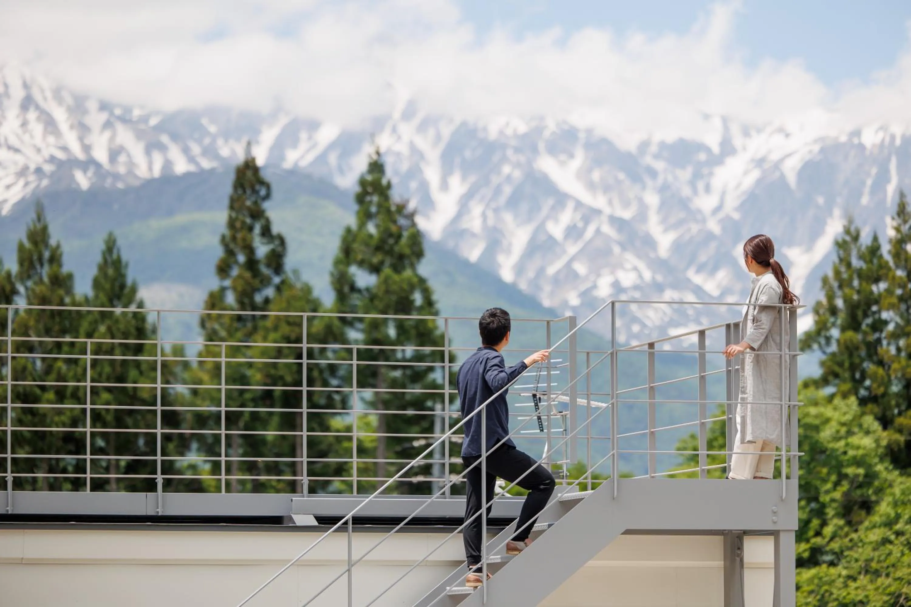 View (from property/room) in Hakuba Highland Hotel