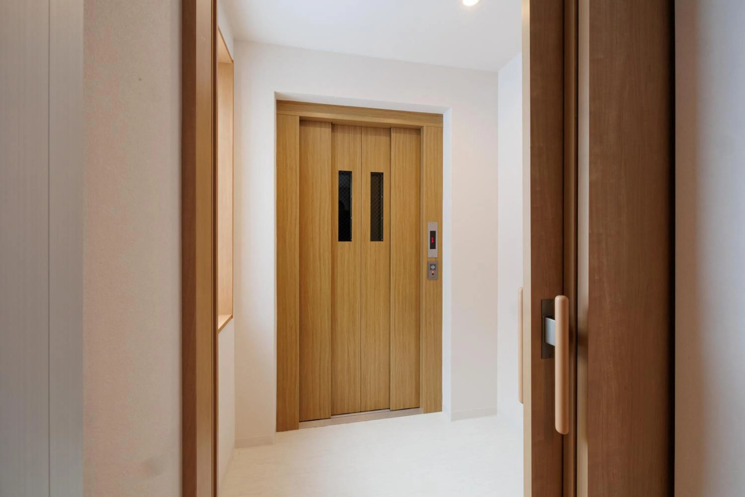 elevator in Hakuba Highland Hotel