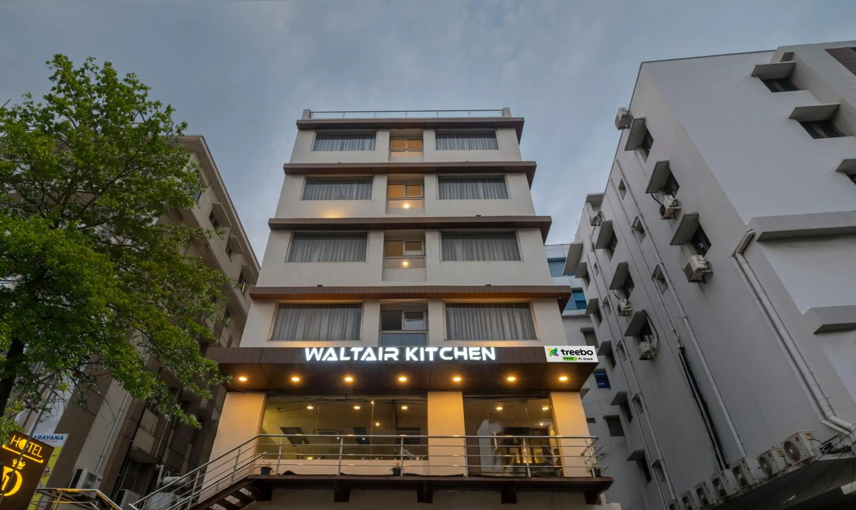 Facade/entrance in Treebo PL Grand, Vishakapatnam