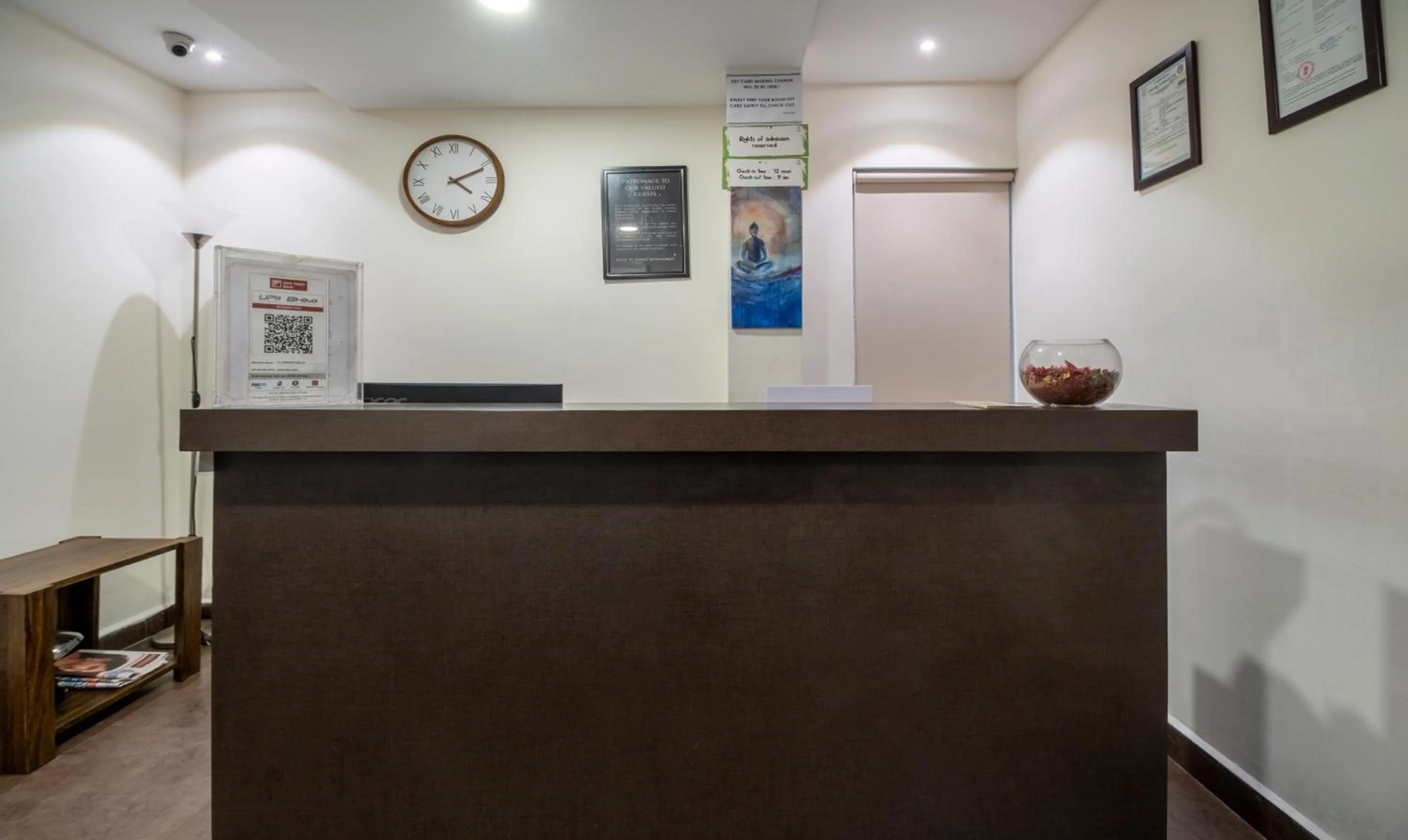 Lobby or reception in Treebo PL Grand, Vishakapatnam