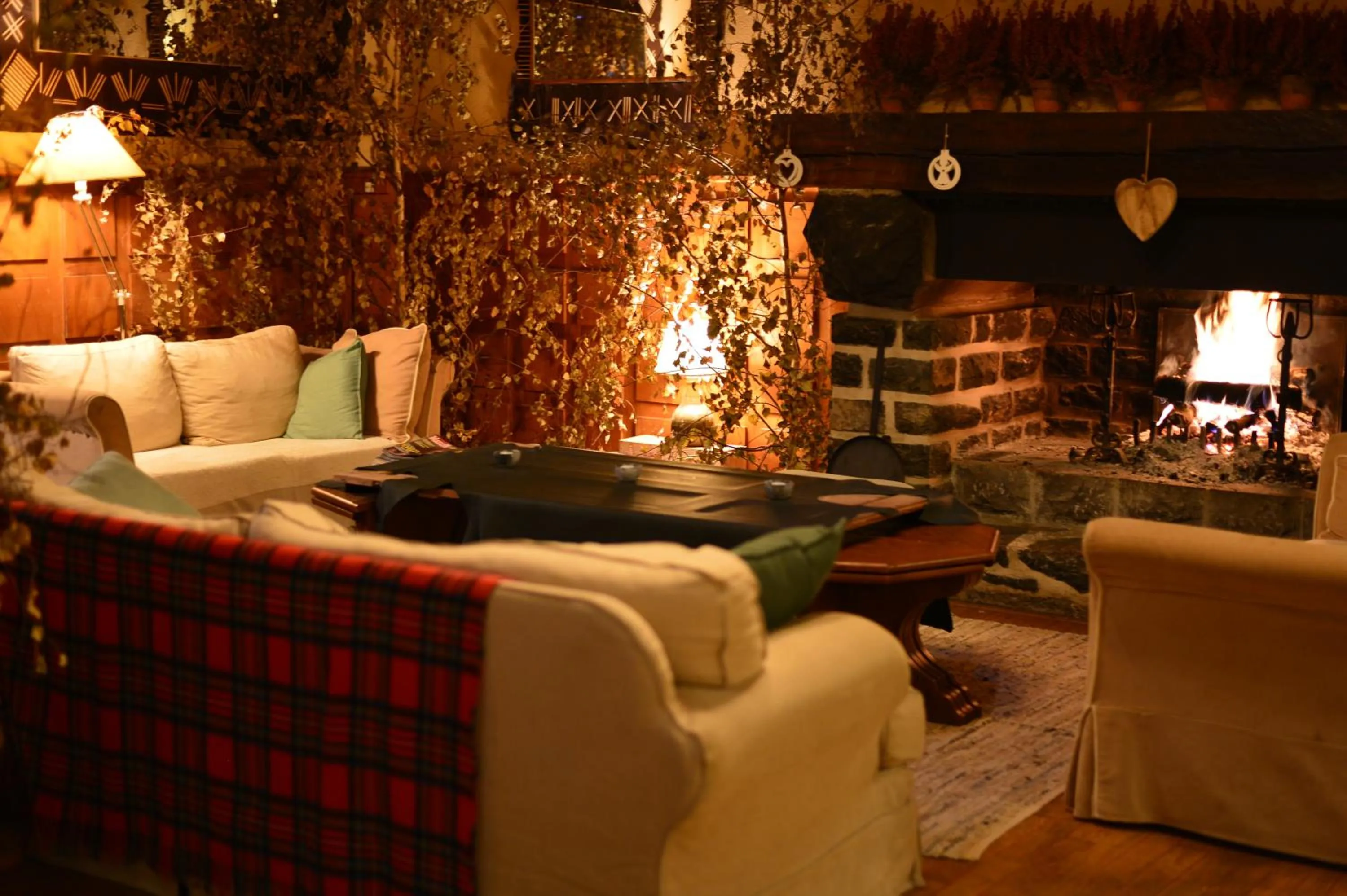 Living room in La Domerie - Maison d'hôtes