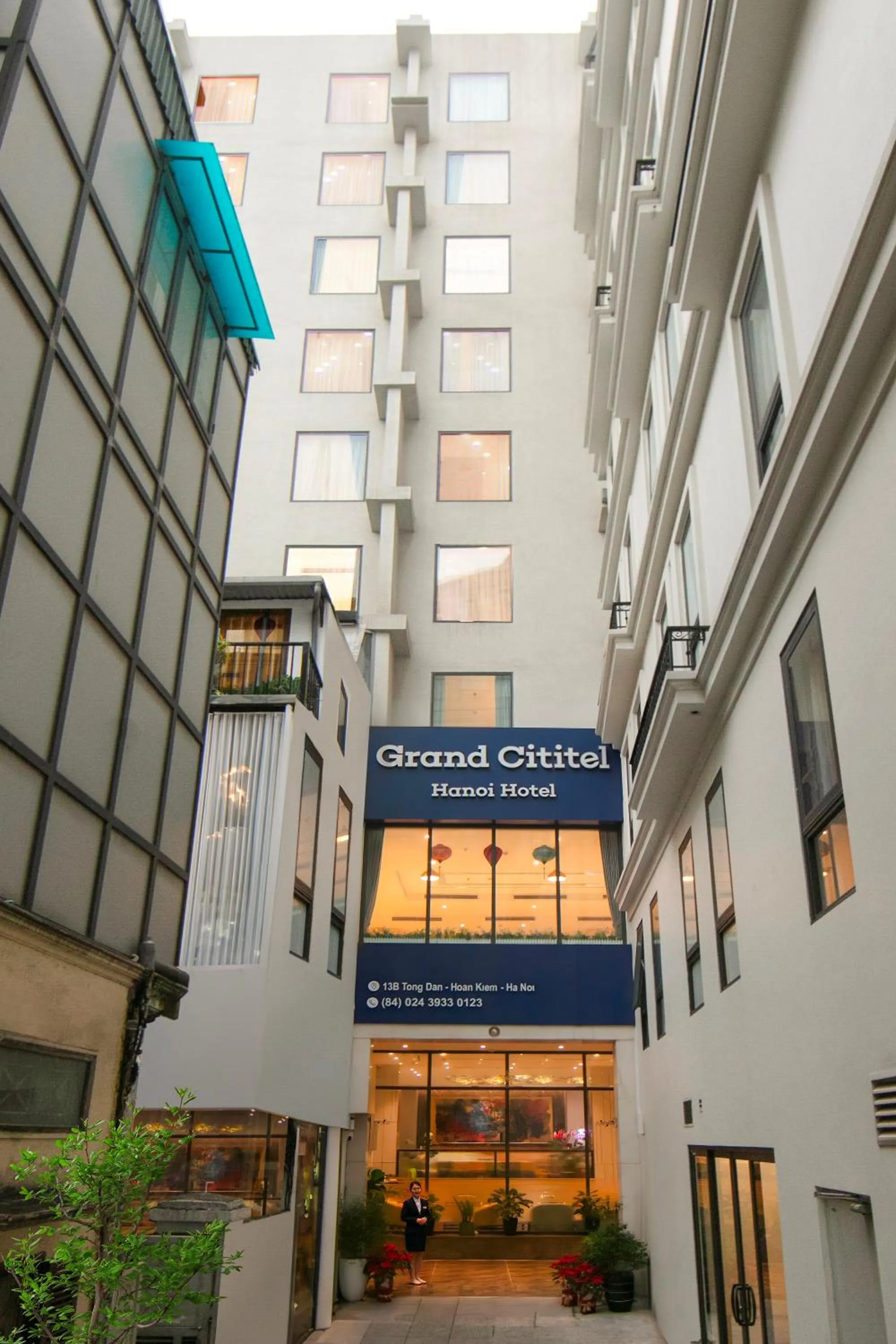 Property building in GRAND CITITEL Hanoi Hotel & Spa