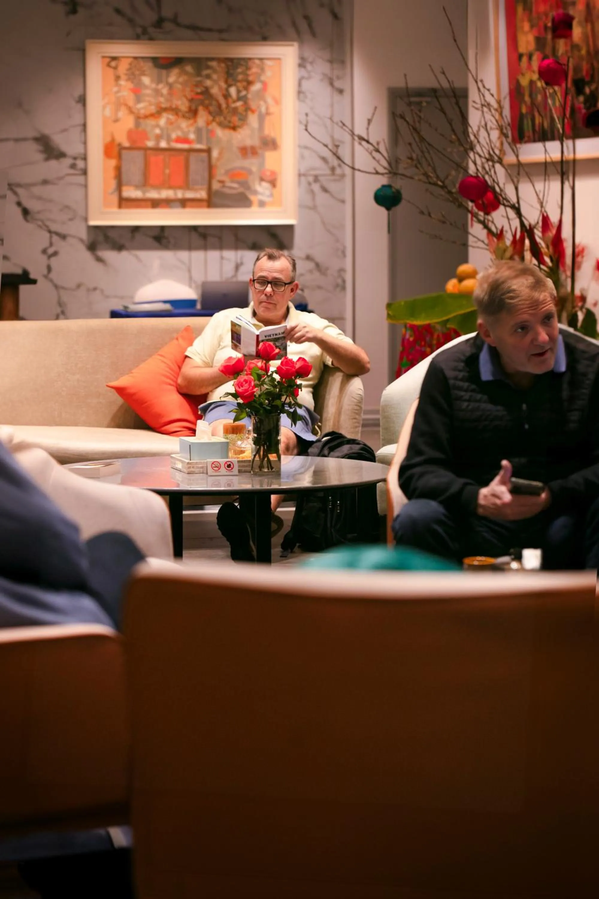 Lobby or reception in GRAND CITITEL Hanoi Hotel & Spa