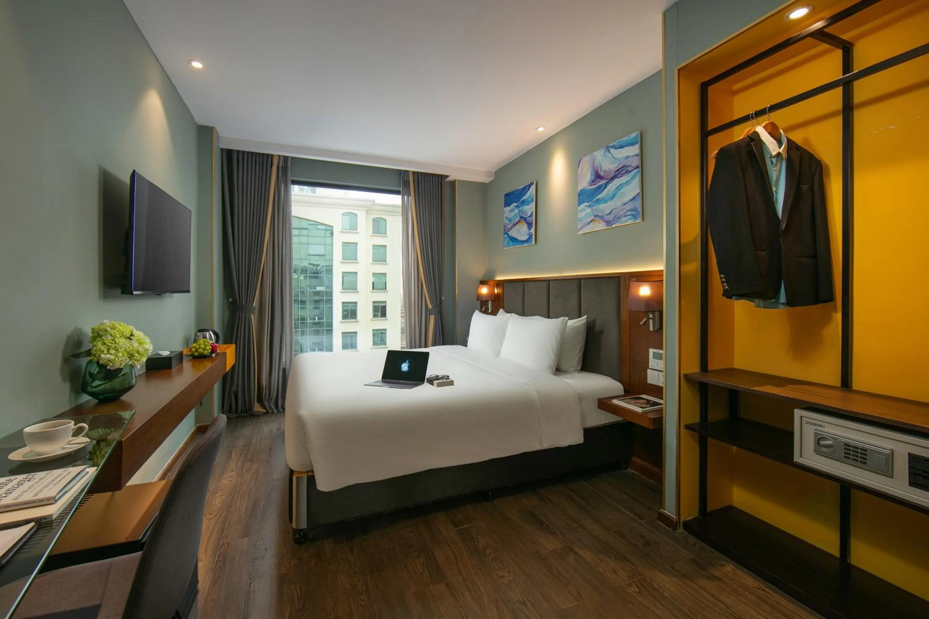 Bed in GRAND CITITEL Hanoi Hotel & Spa