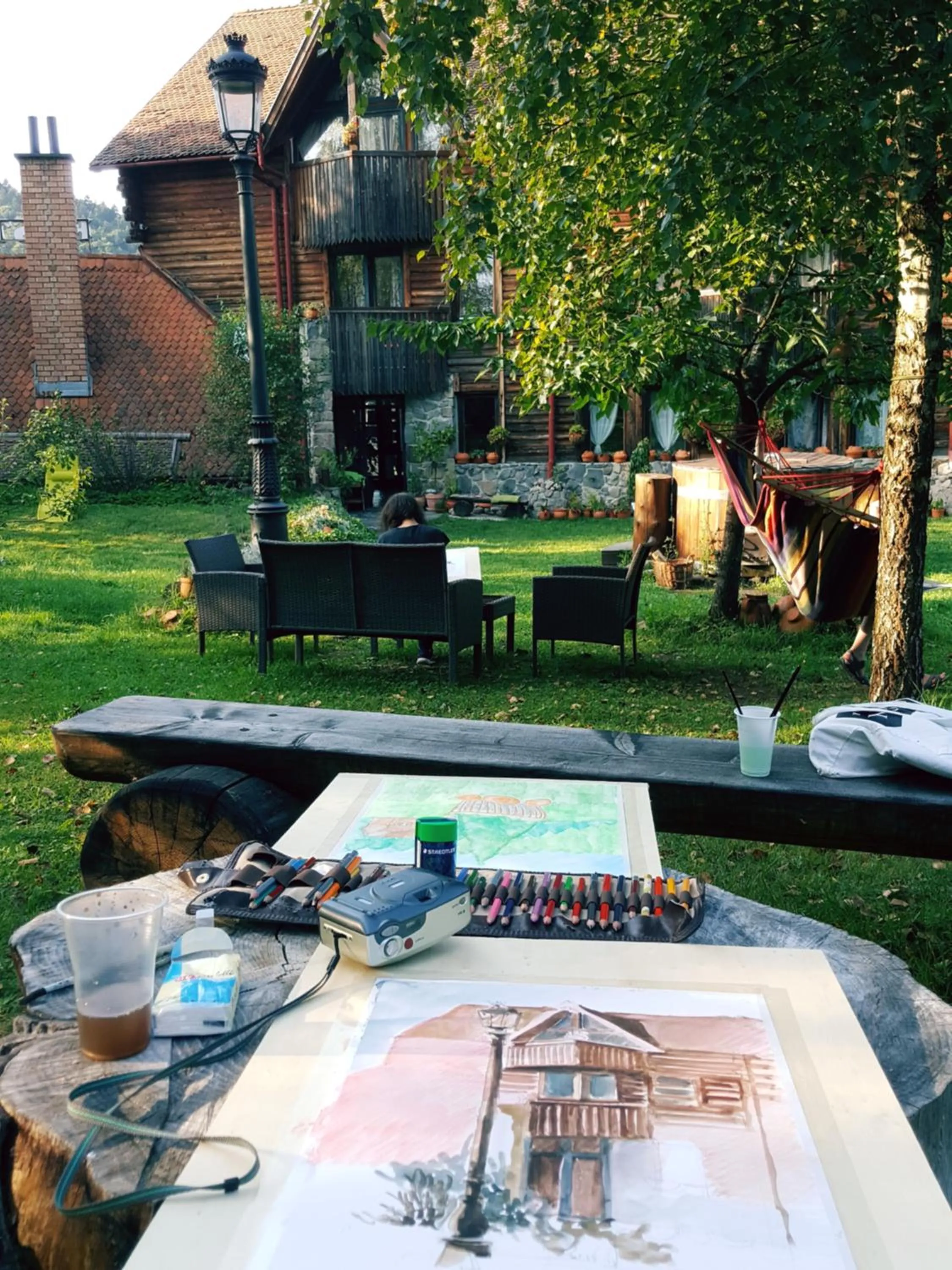 Patio in Fortuna Eco - Boutique Hotel