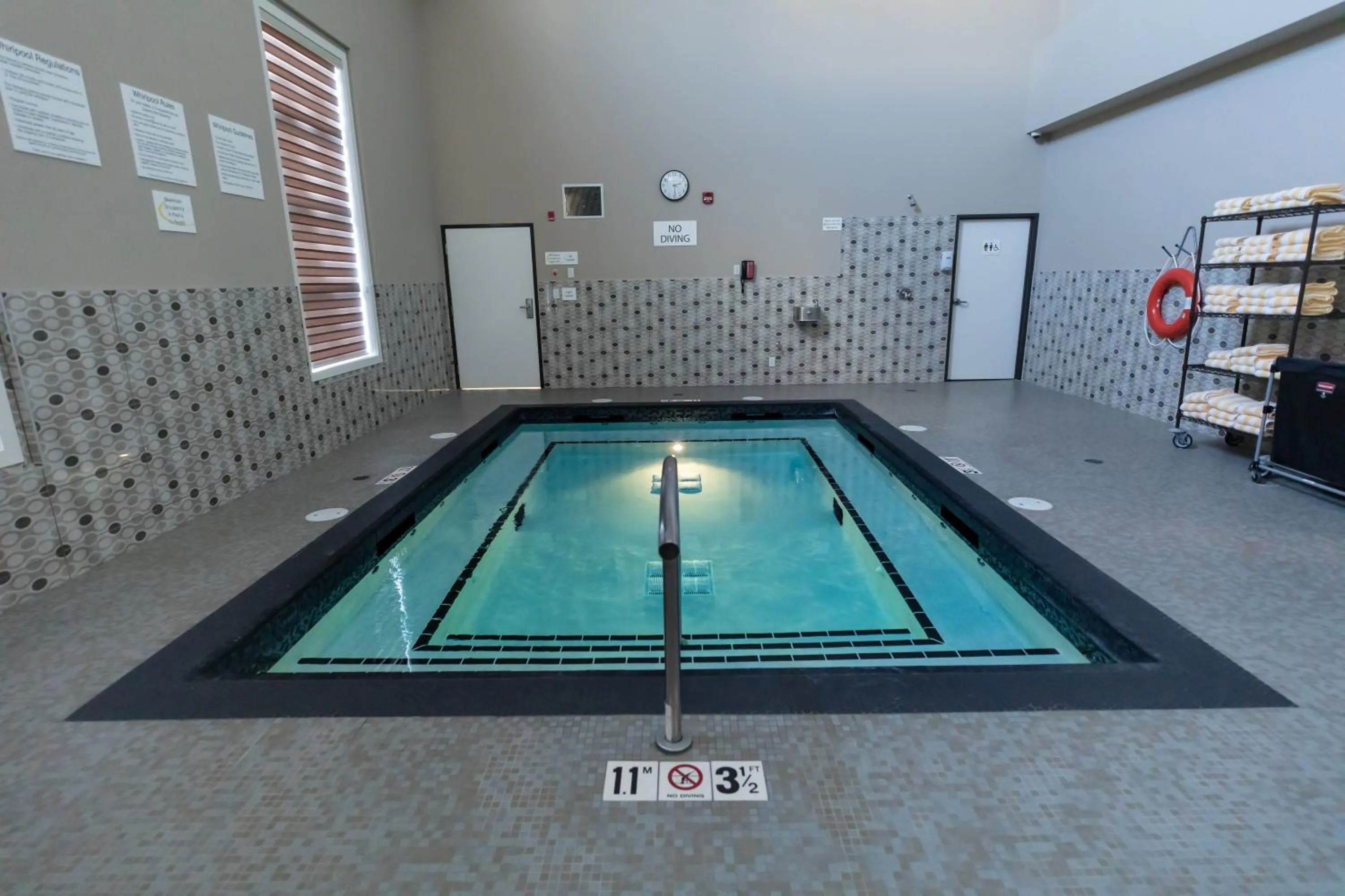 Hot Tub in Super 8 by Wyndham Canmore