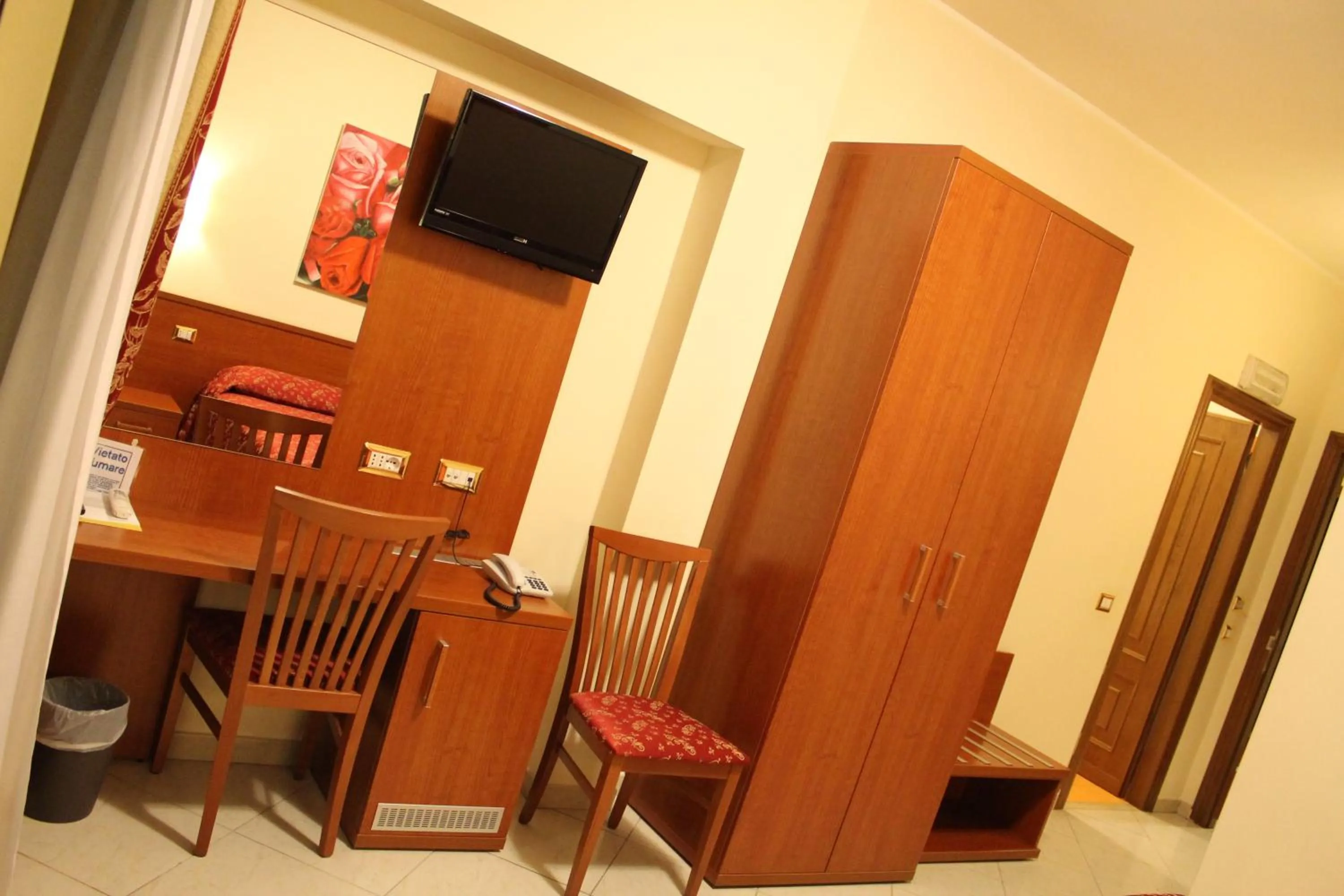 Seating area in Hotel Vitti