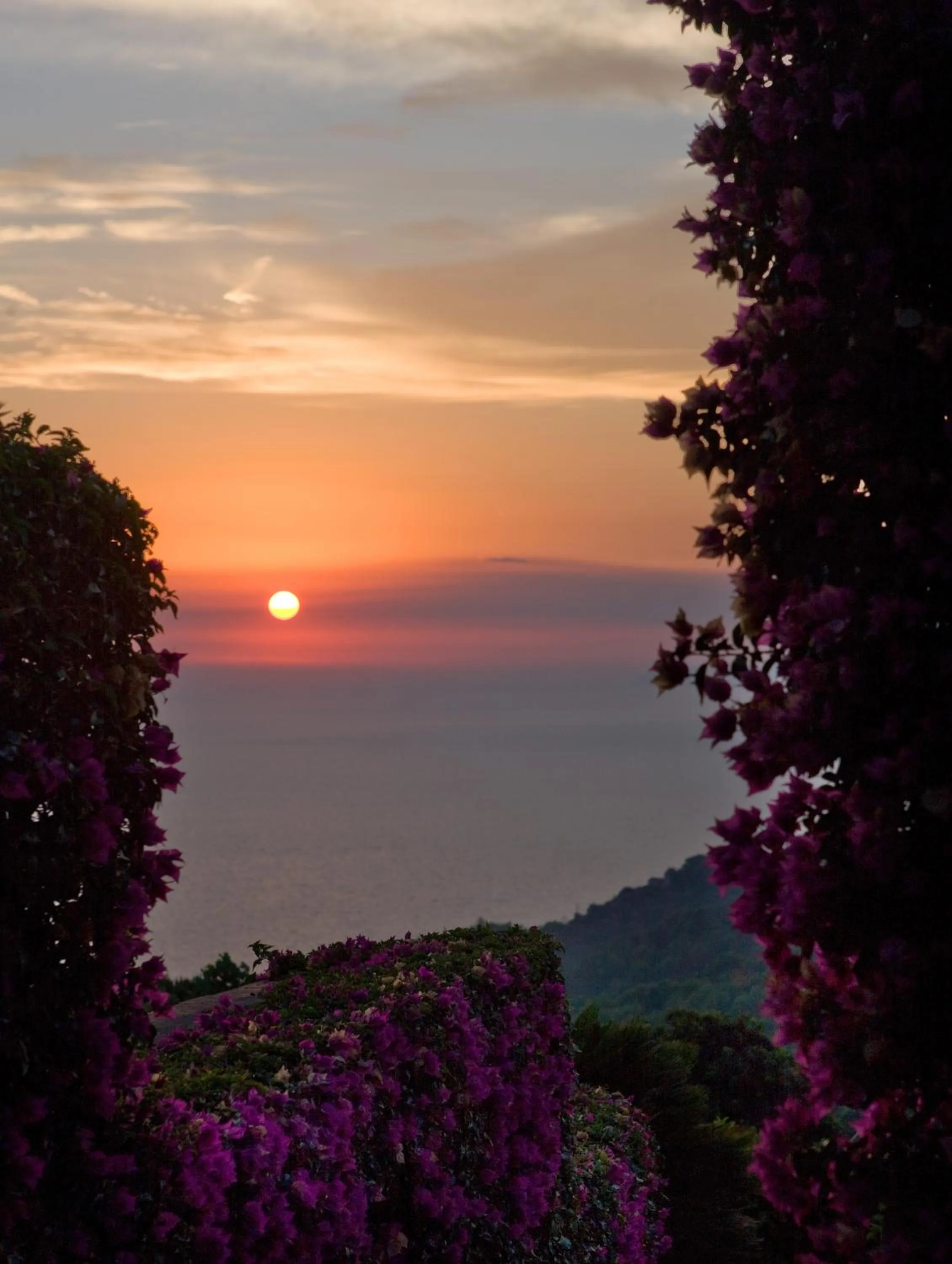 Sea view in B&B The Sunset