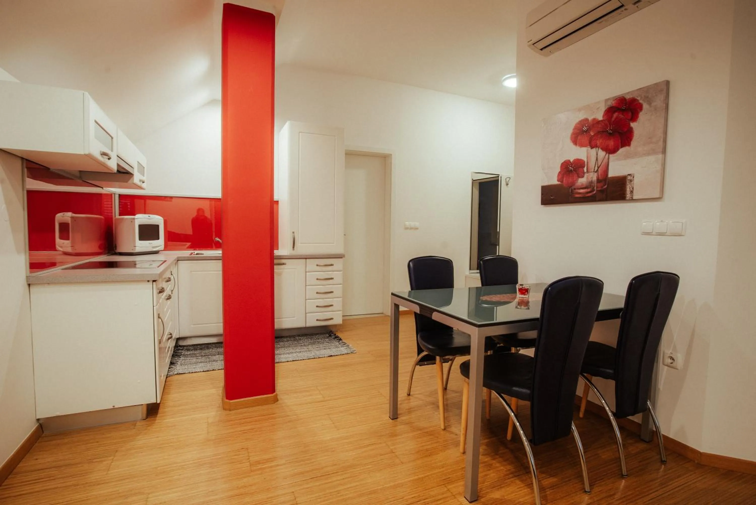 kitchen in Apartments & Wellness Skok