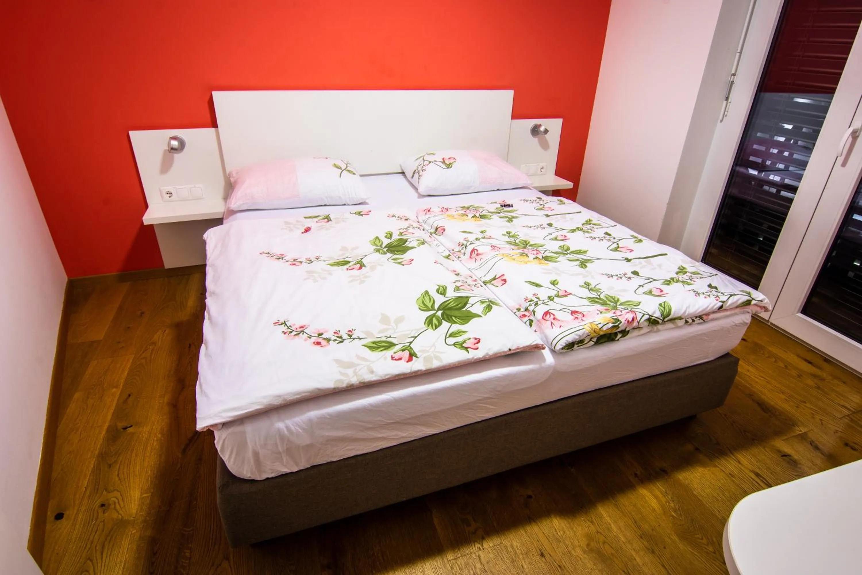 Bed in Apartments & Wellness Skok