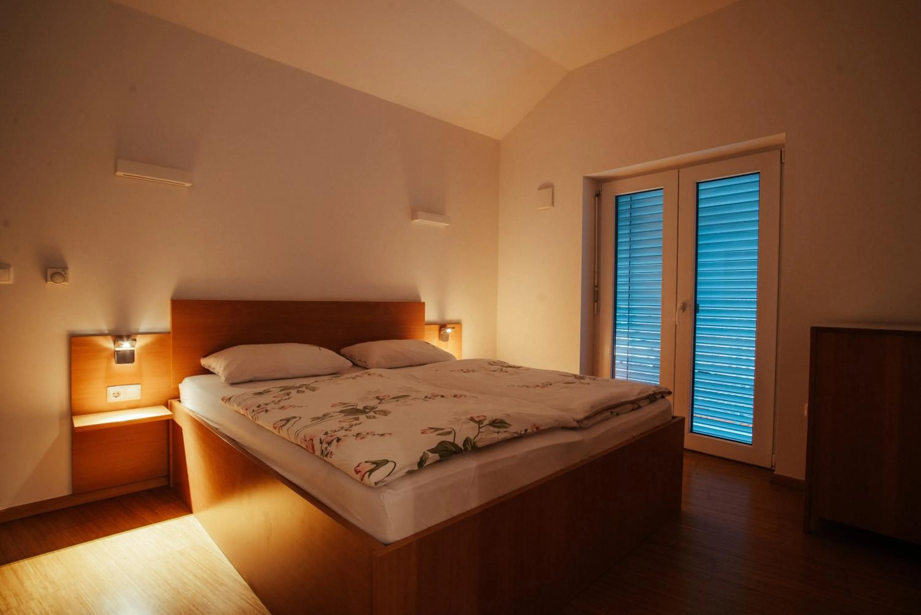 Bedroom, Bed in Apartments & Wellness Skok