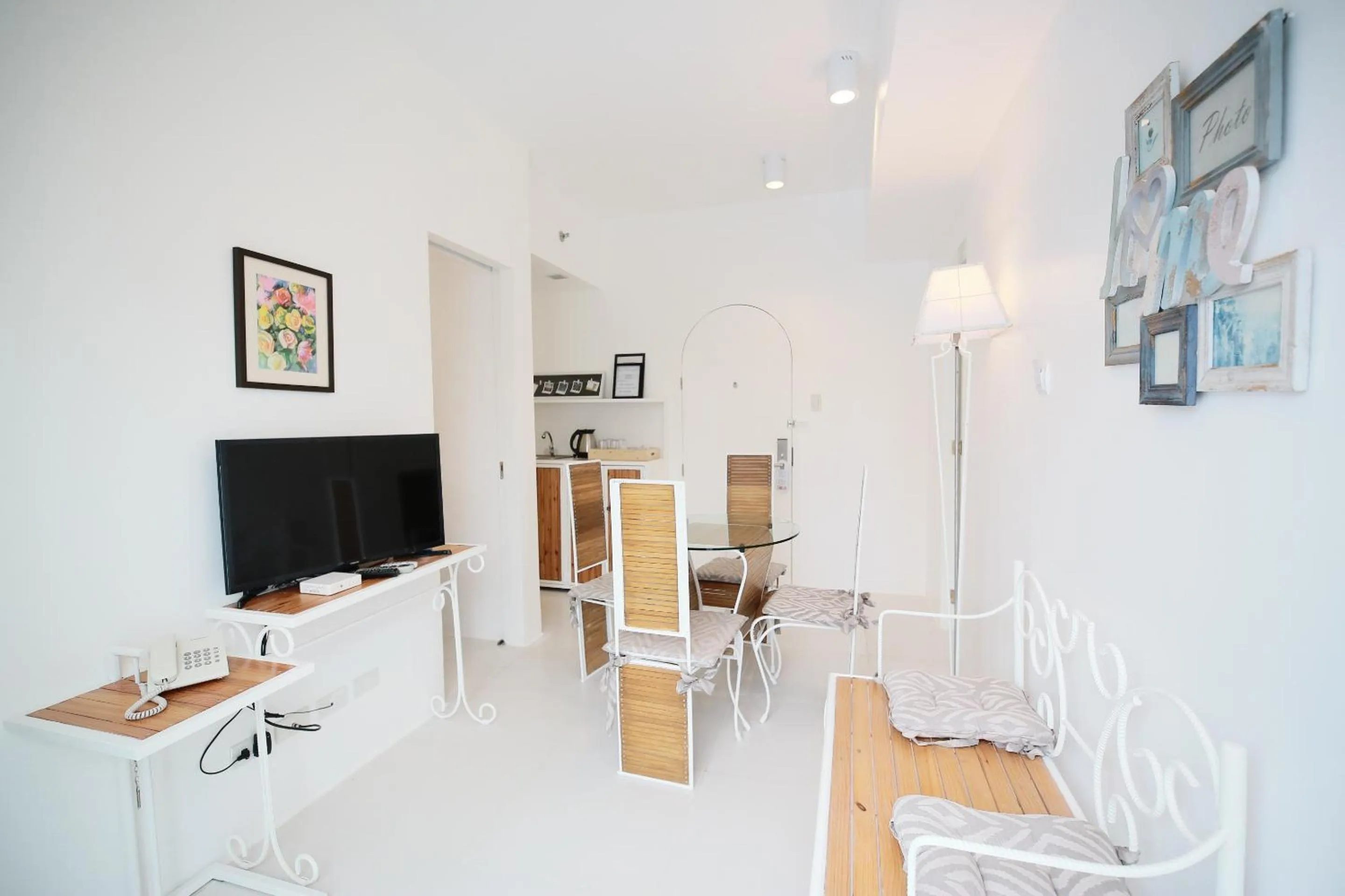 Living room in La Bella Boutique Hotel