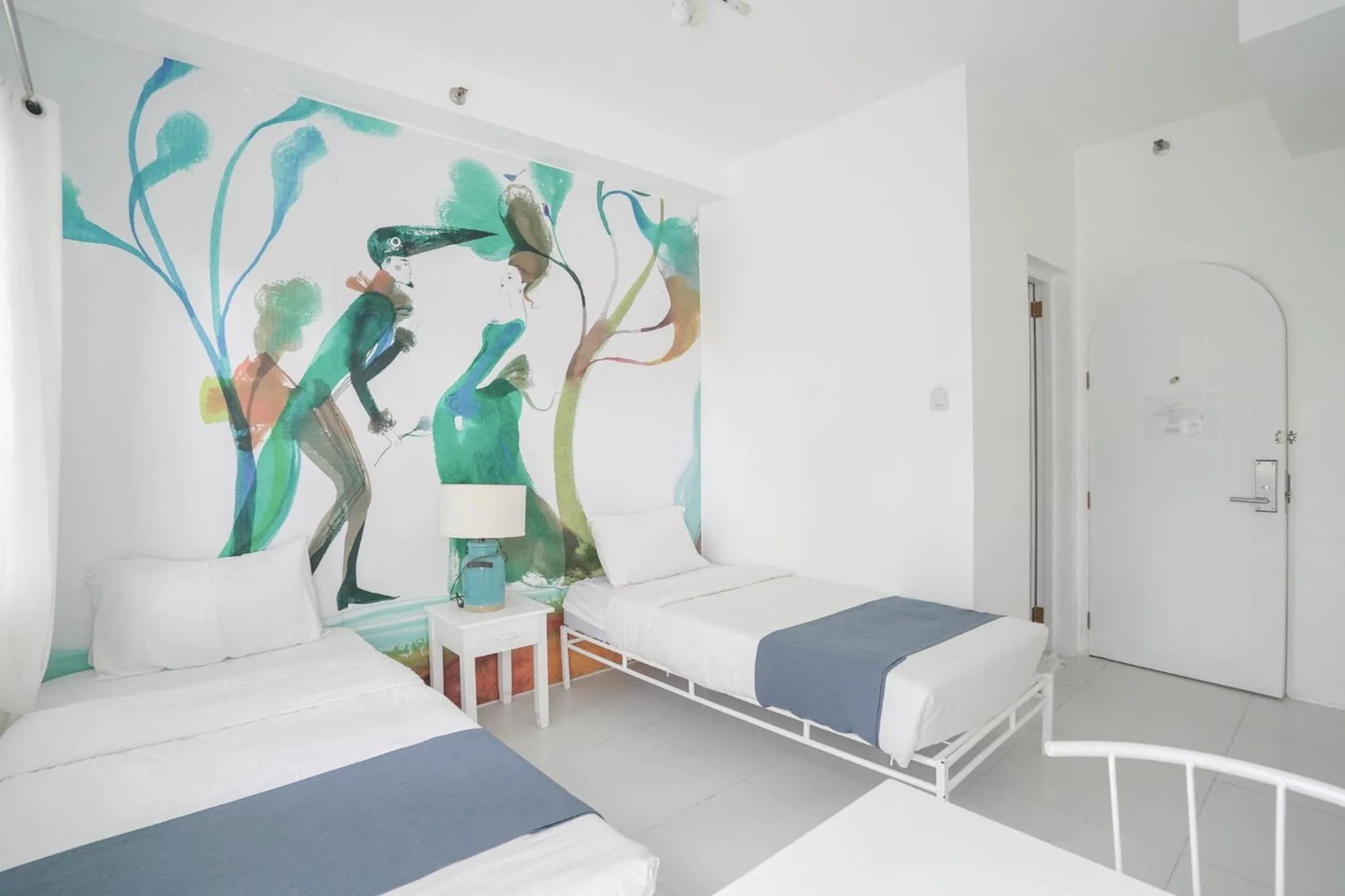 Bed in La Bella Boutique Hotel