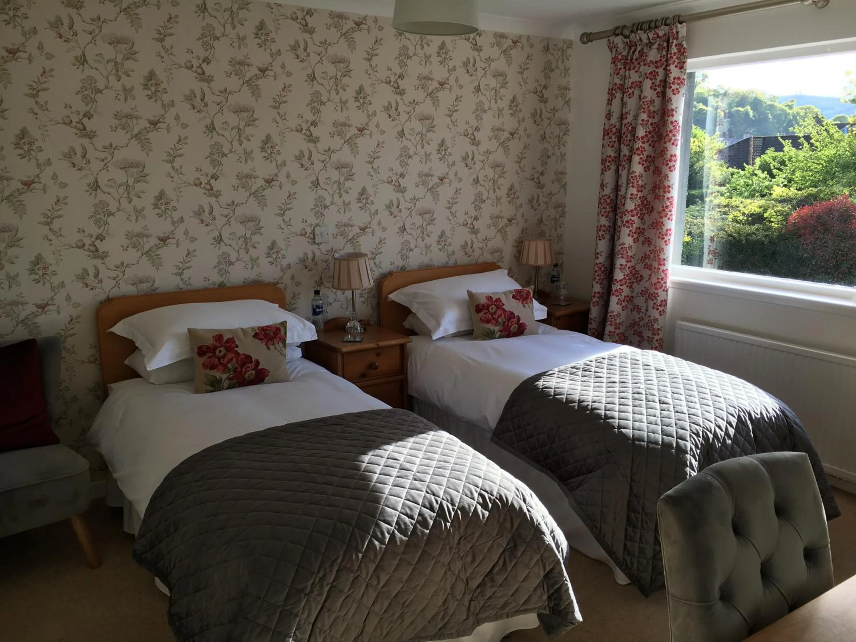 Bed in Ballifeary House