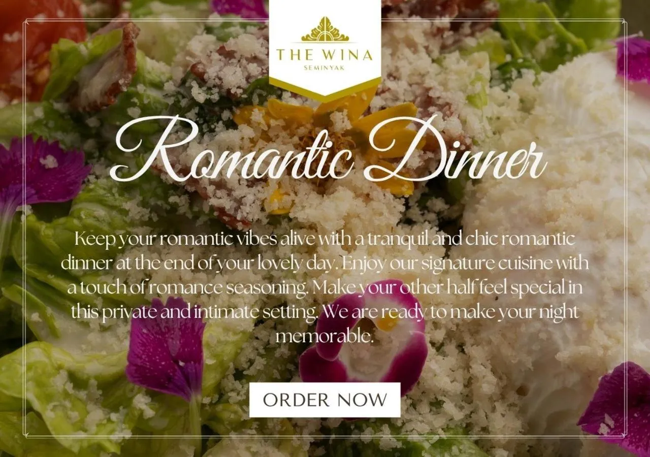 Dinner in The Wina Villa Seminyak by The Wina Resorts