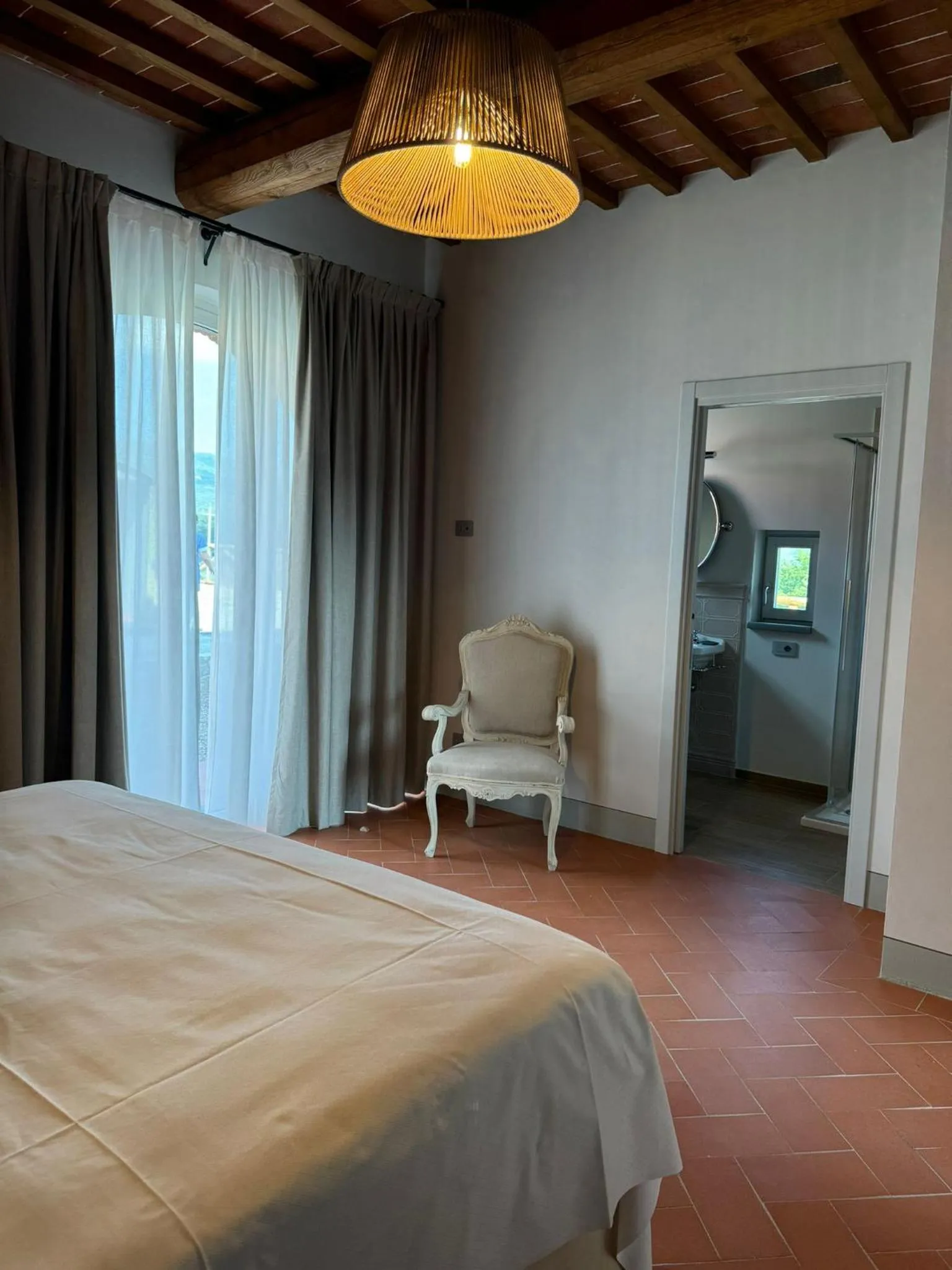 Bed in Castello Vicchiomaggio