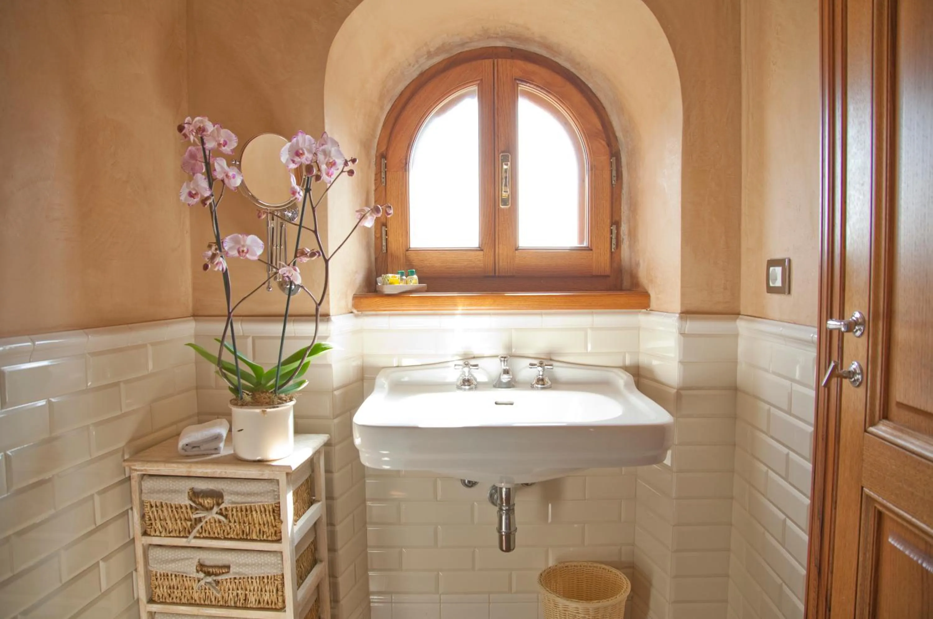 Bathroom in Castello Vicchiomaggio